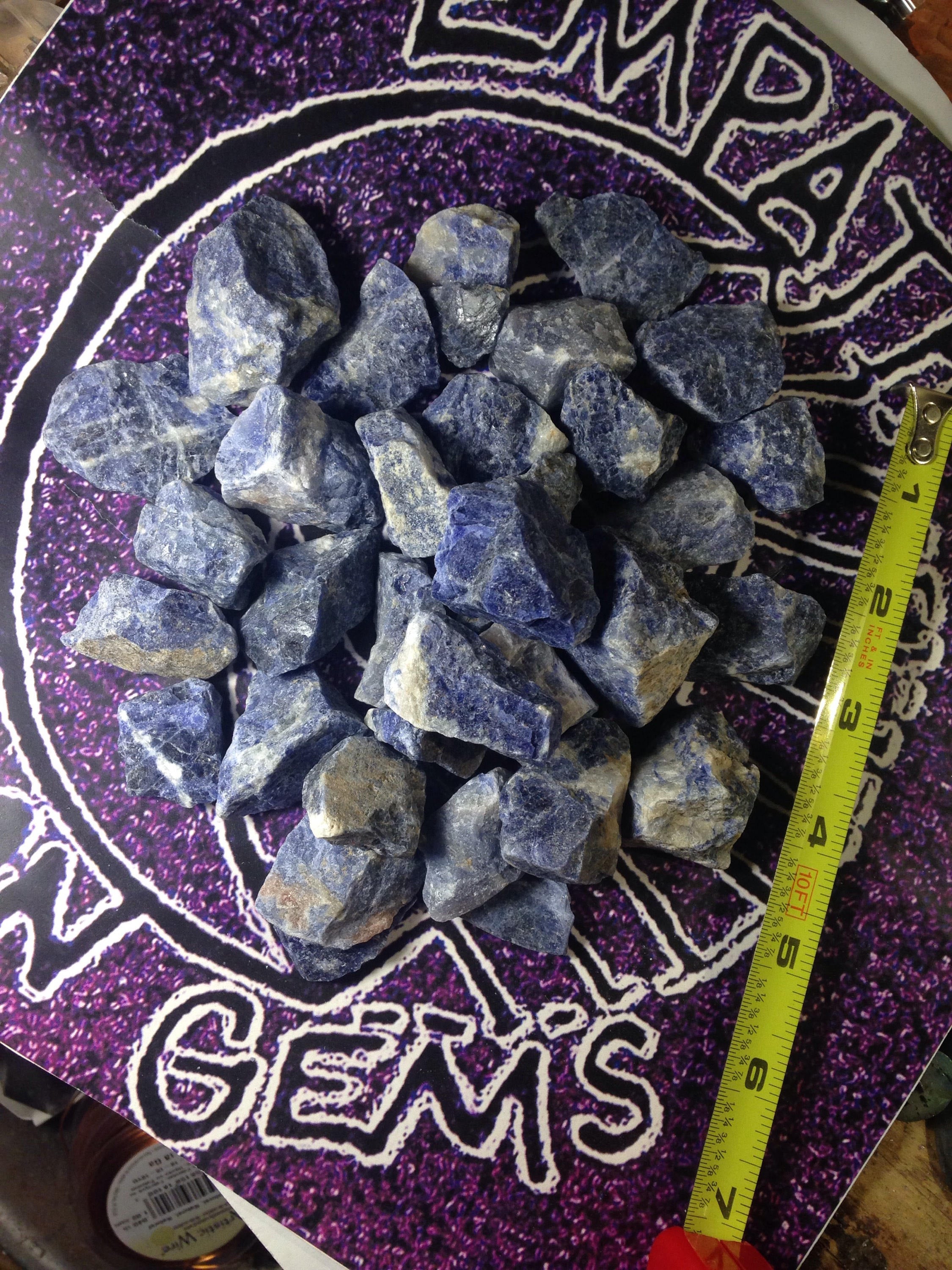 1lb Sodalite Natural Raw Crystal Stone