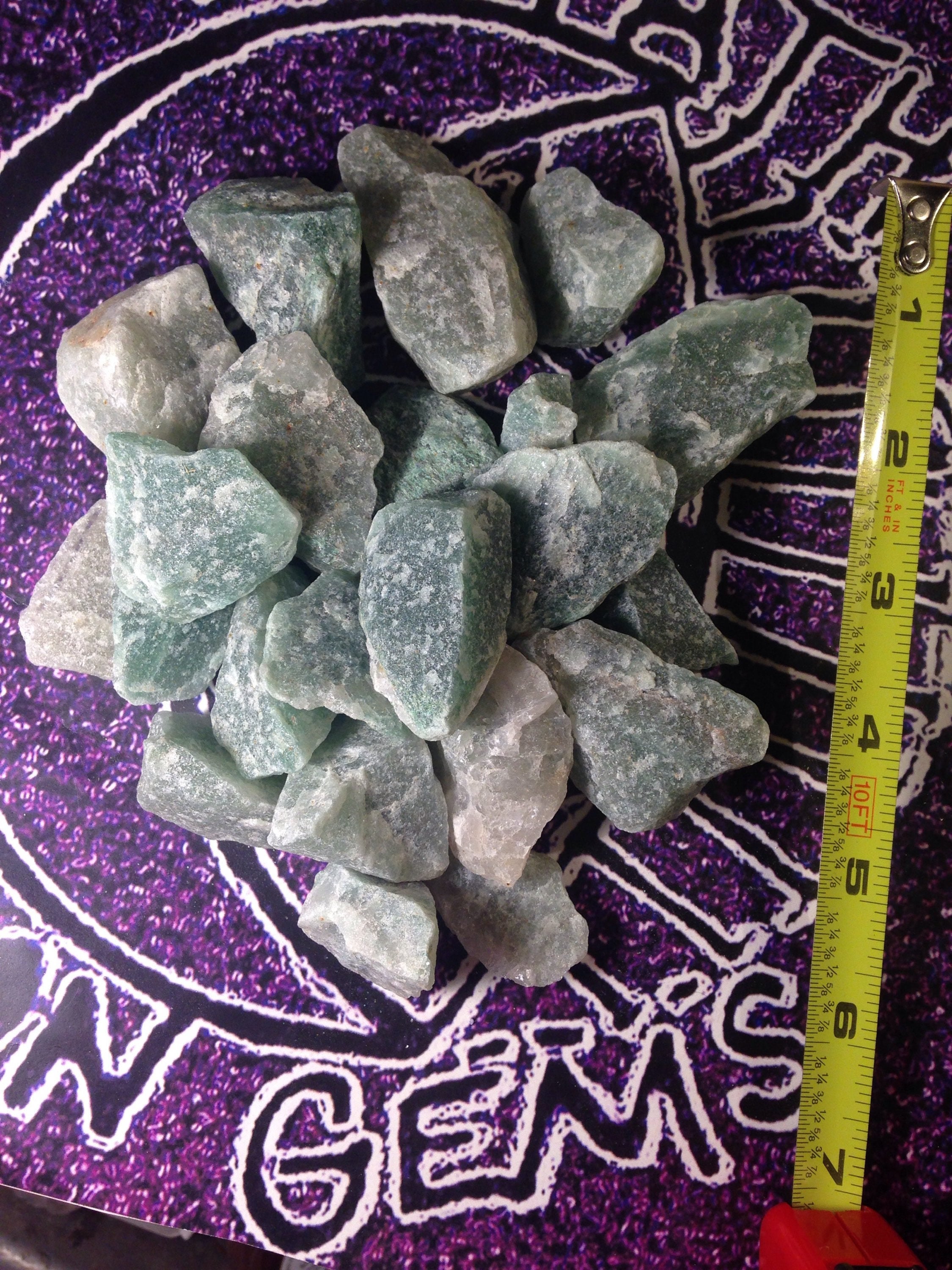 1lb Green Aventurine Stones