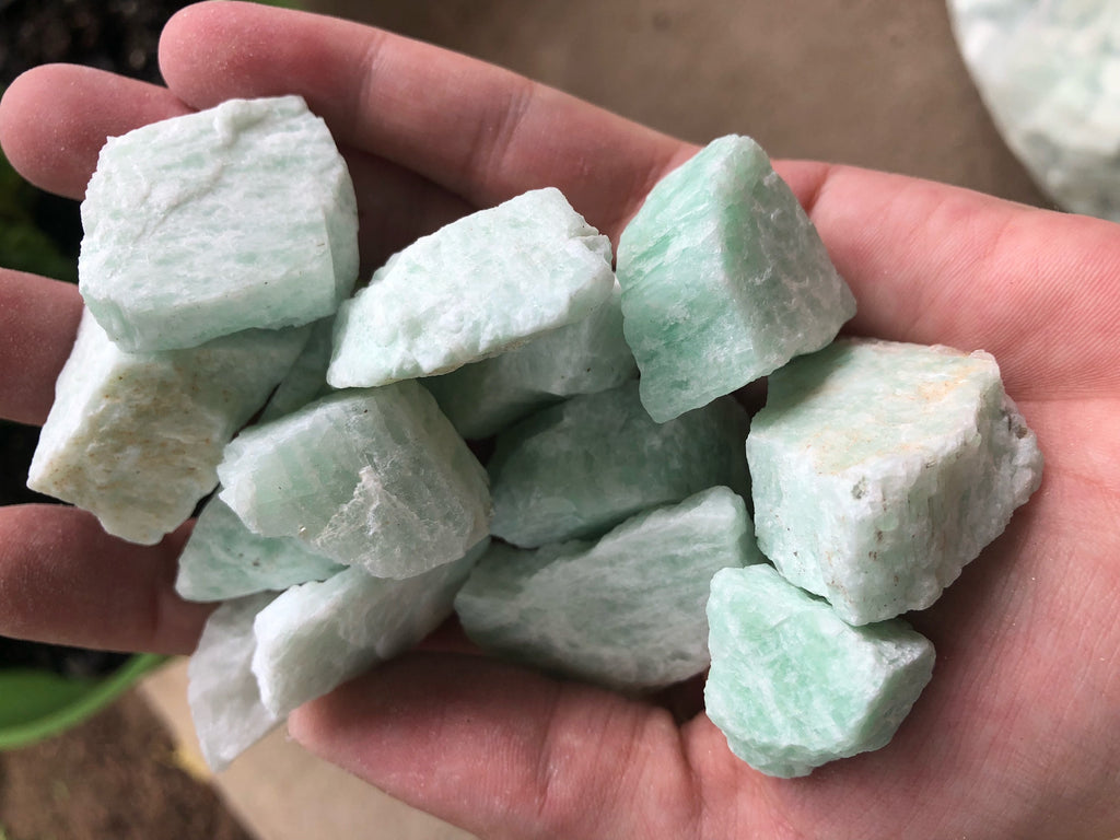 Amazonite (1 rough stone)