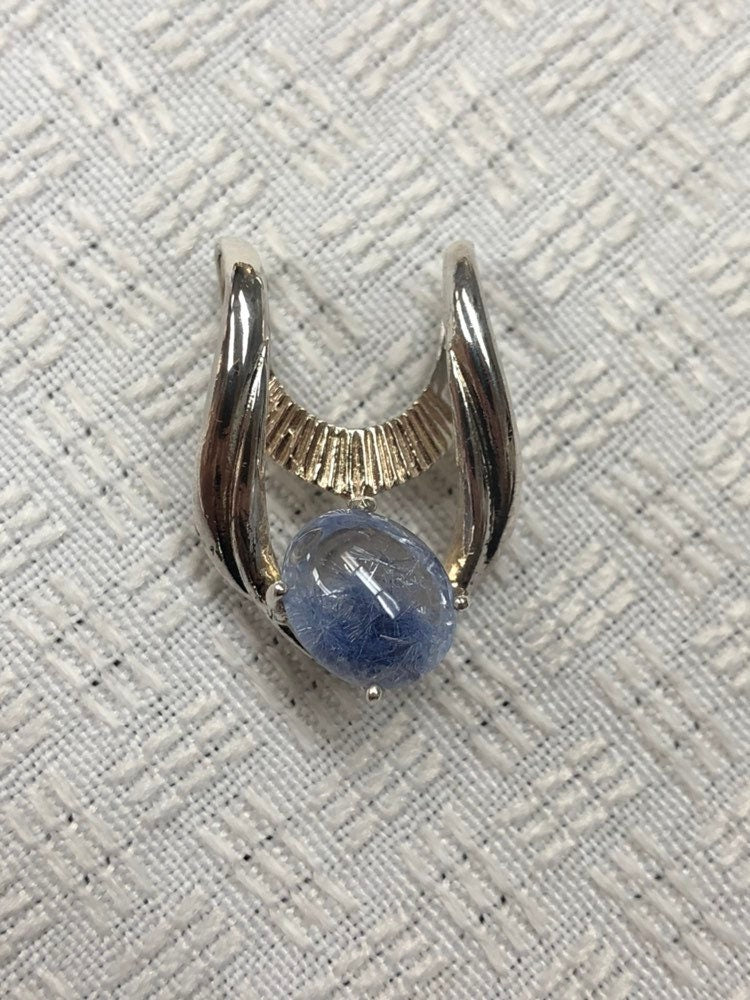 Dumortierite Sterling Silver Necklace