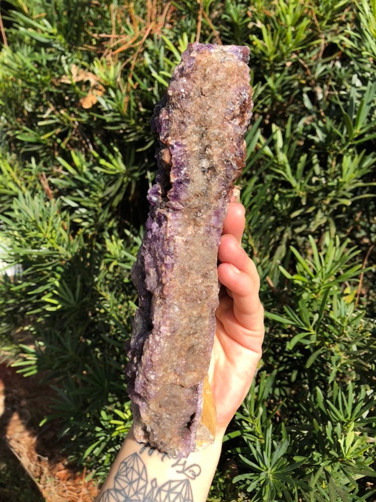 Huge 2.7 Thunder Bay Amethyst and Smoky Quartz Cluster from Canada