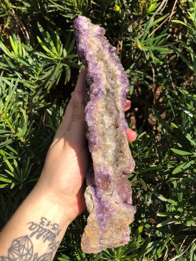 Huge 2.7 Thunder Bay Amethyst and Smoky Quartz Cluster from Canada