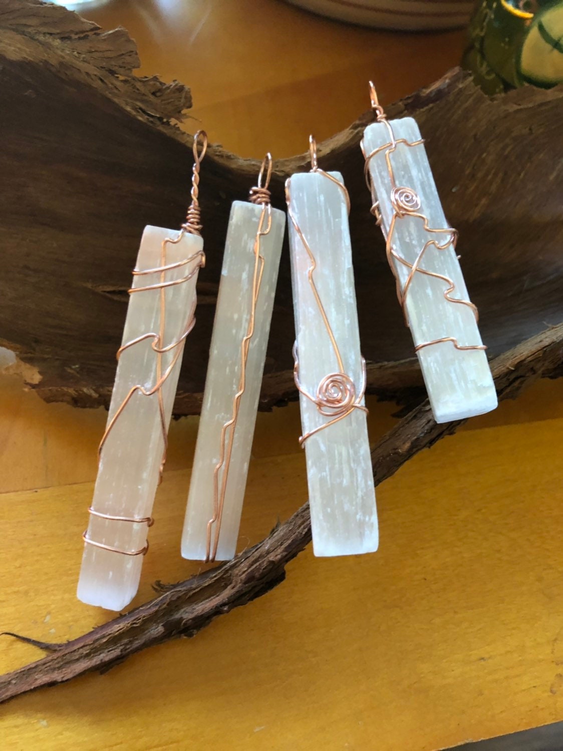 Selenite Necklace