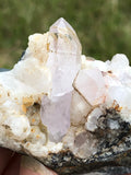 Goboboseb Enhydro Amethyst Quartz Crystal  From The Erongo Region Namibia
