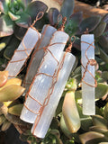Selenite Necklace