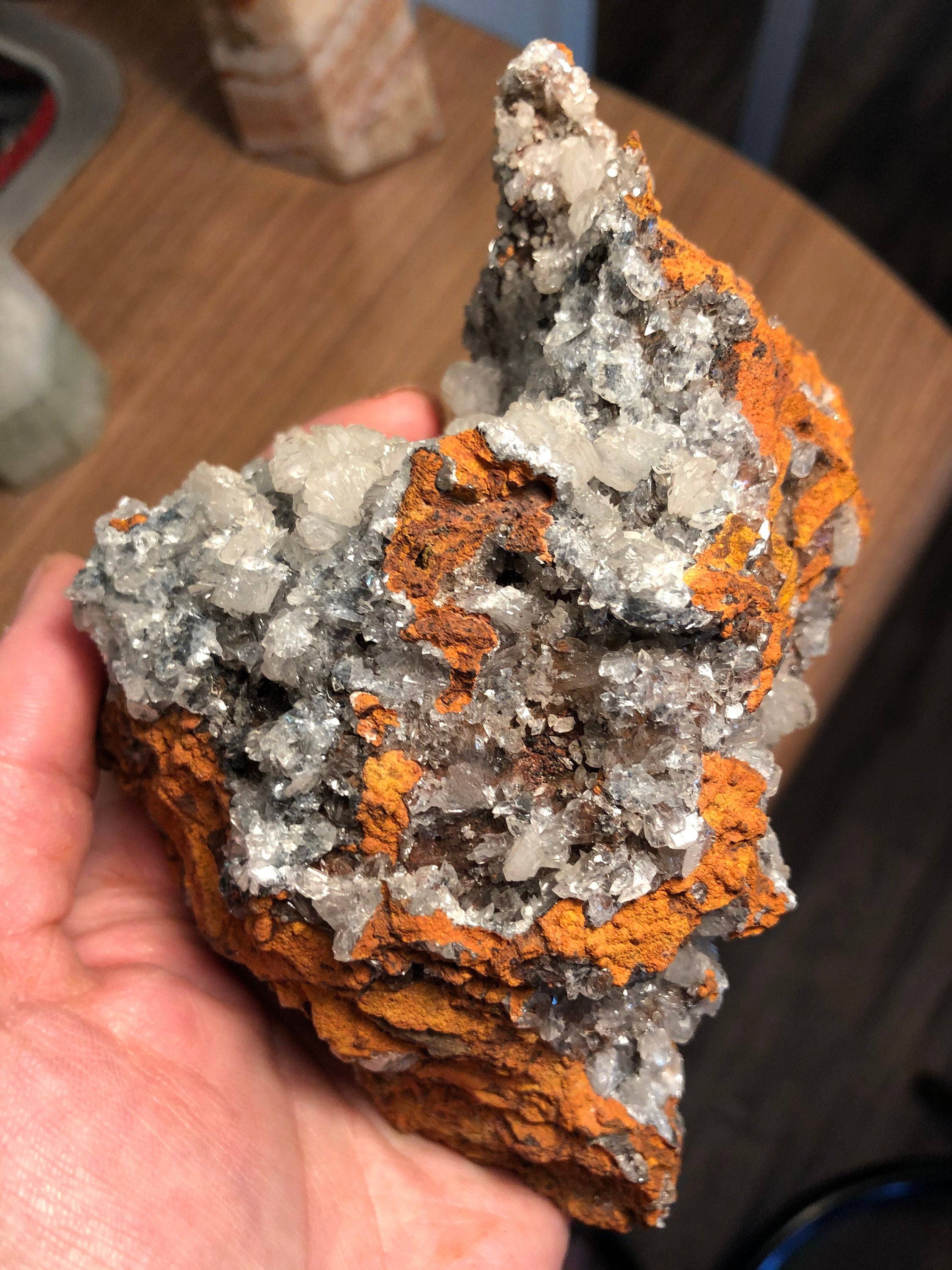 Hemimorphite Crystal Cluster