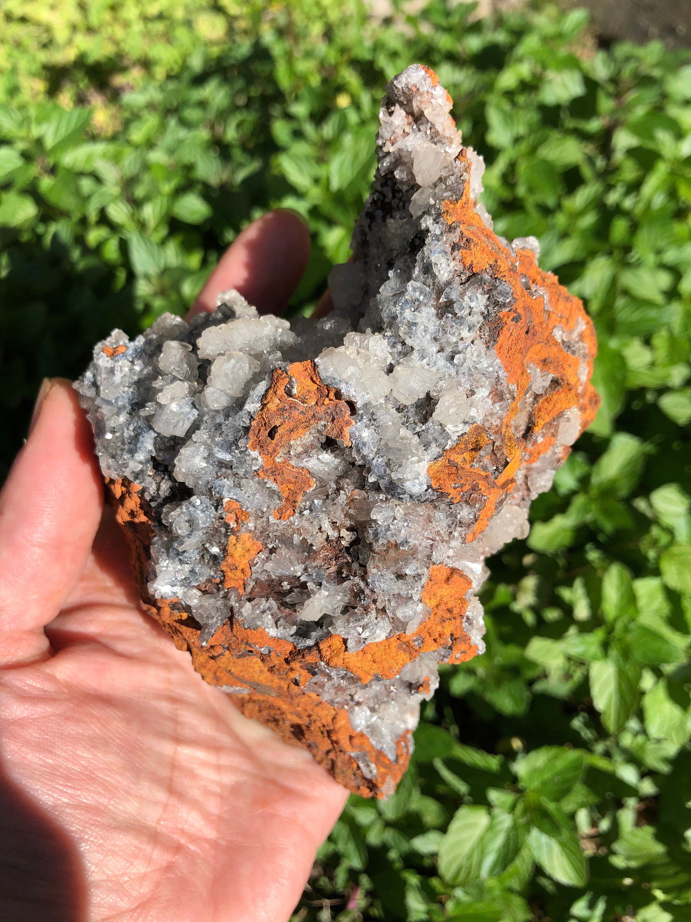 Hemimorphite Crystal Cluster
