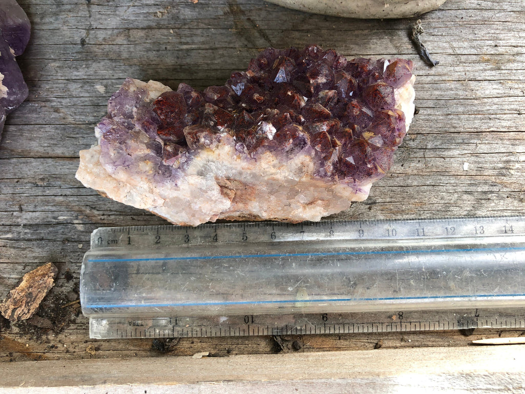 Thunder Bay Amethyst Crystal Cluster from Canada
