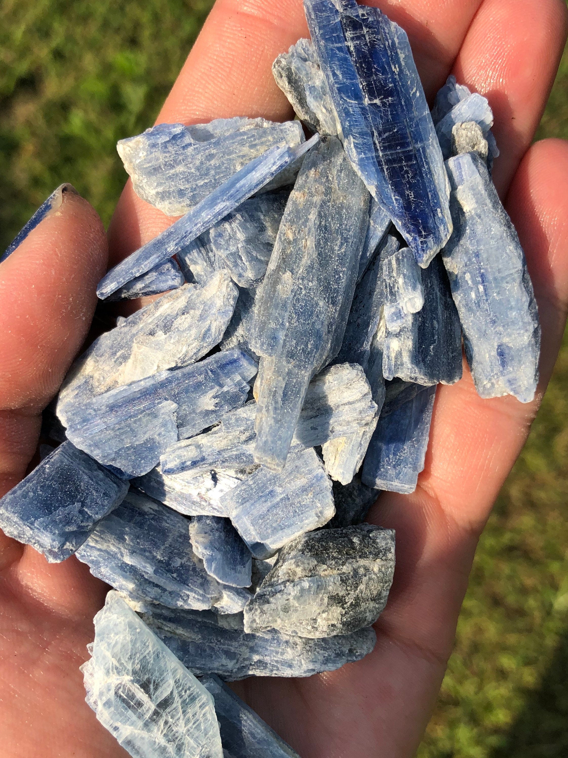 1lb Blue Kyanite Crystals
