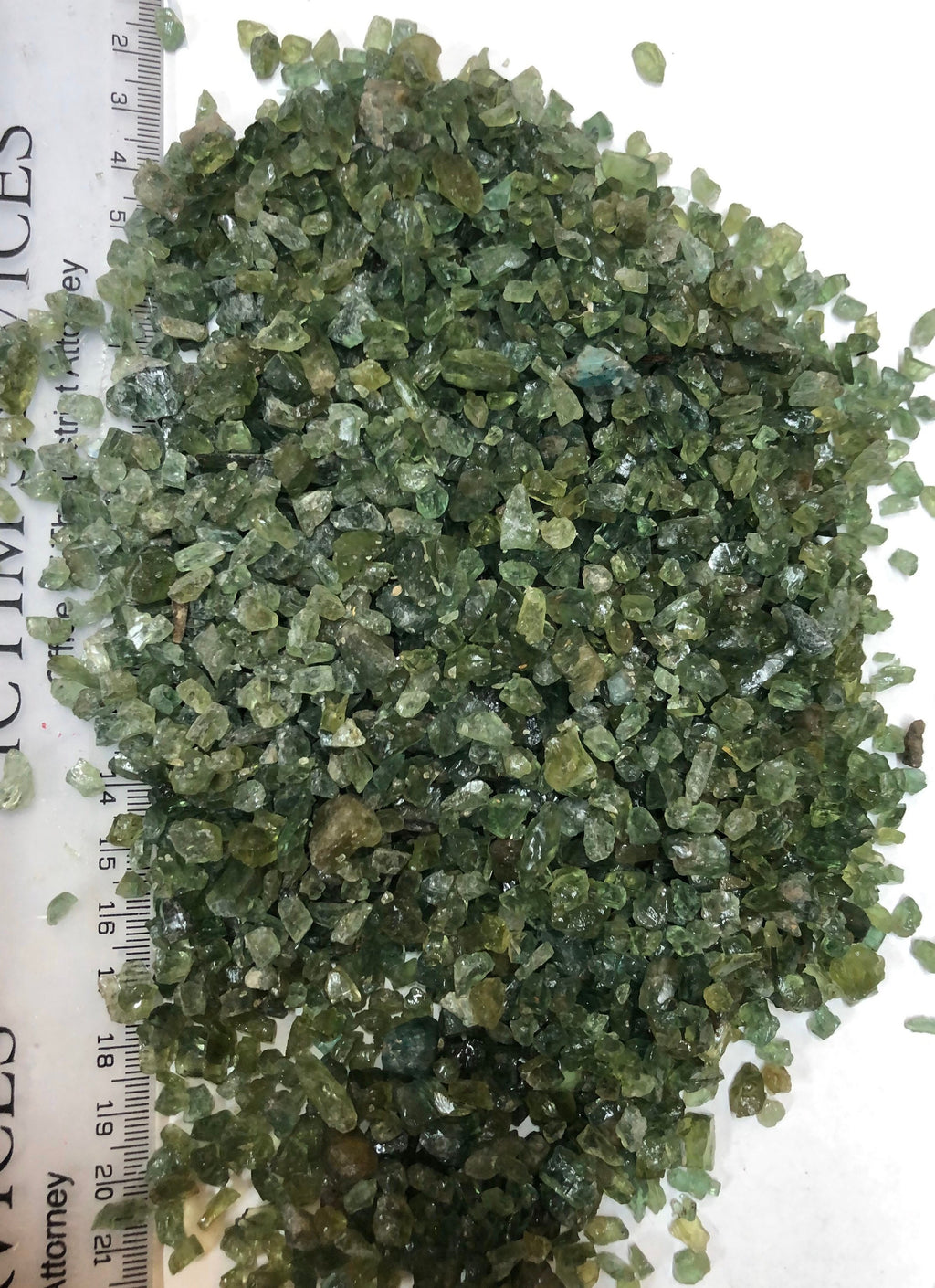 1lb Green Apatite Crystals