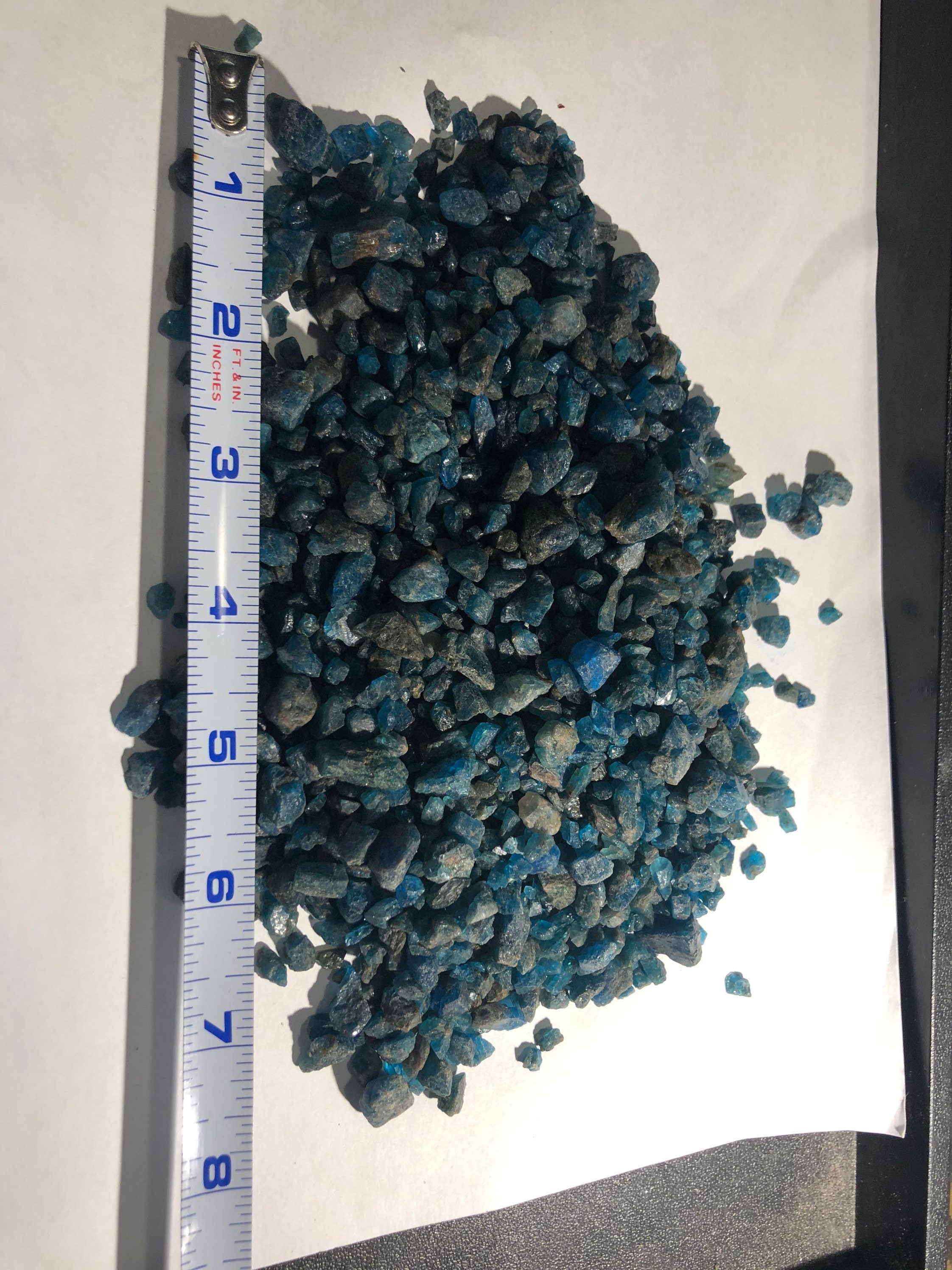 Bulk Blue Apatite Crystals