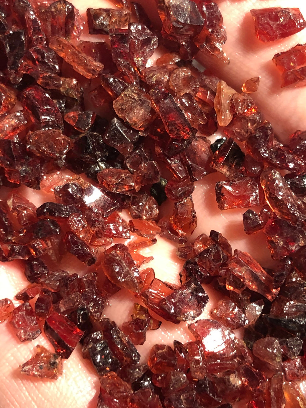 Bulk Natural Garnet Crystals