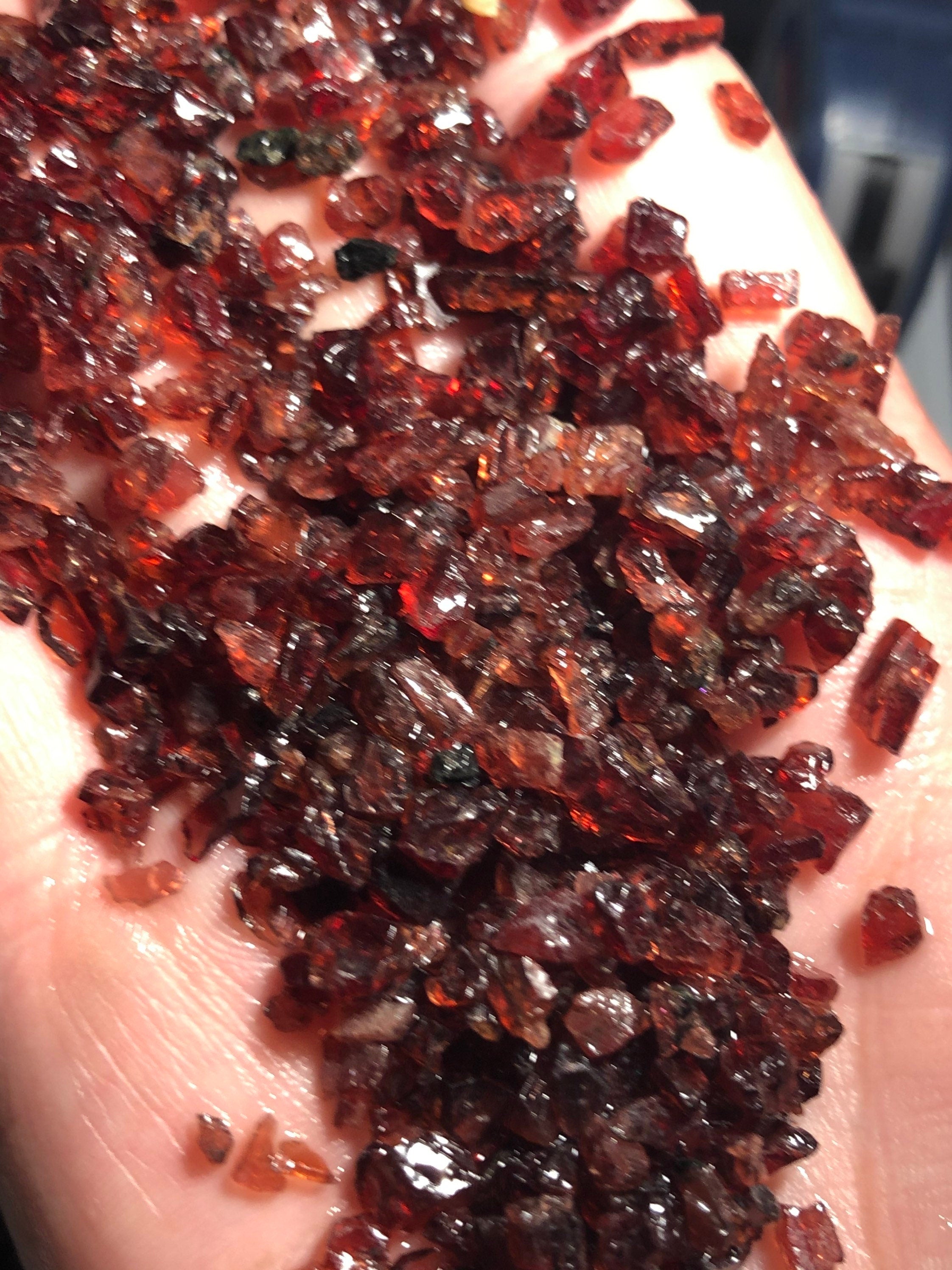 Bulk Natural Garnet Crystals