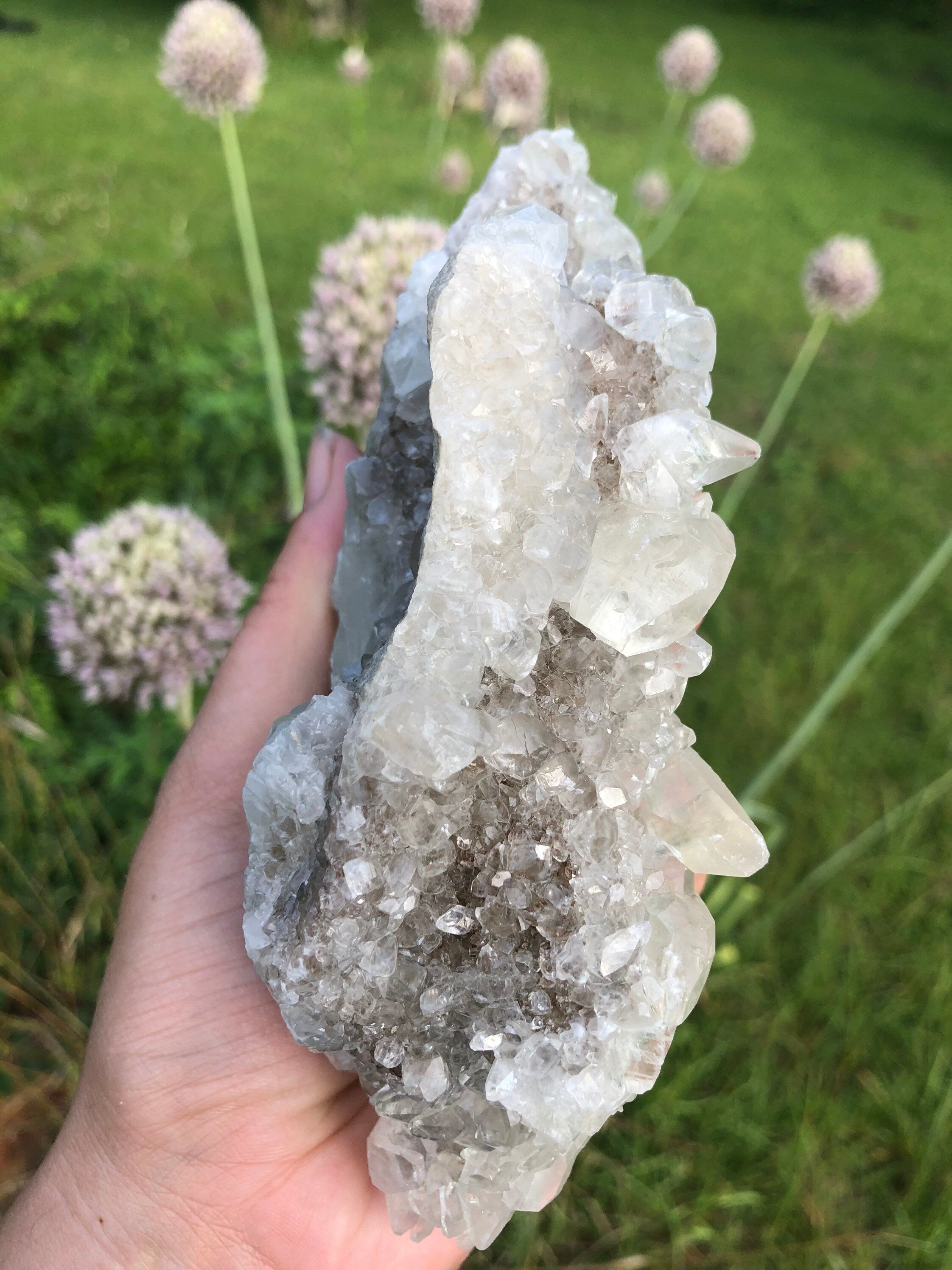 Large Calcite Cluster, Ft Dodge Iowa