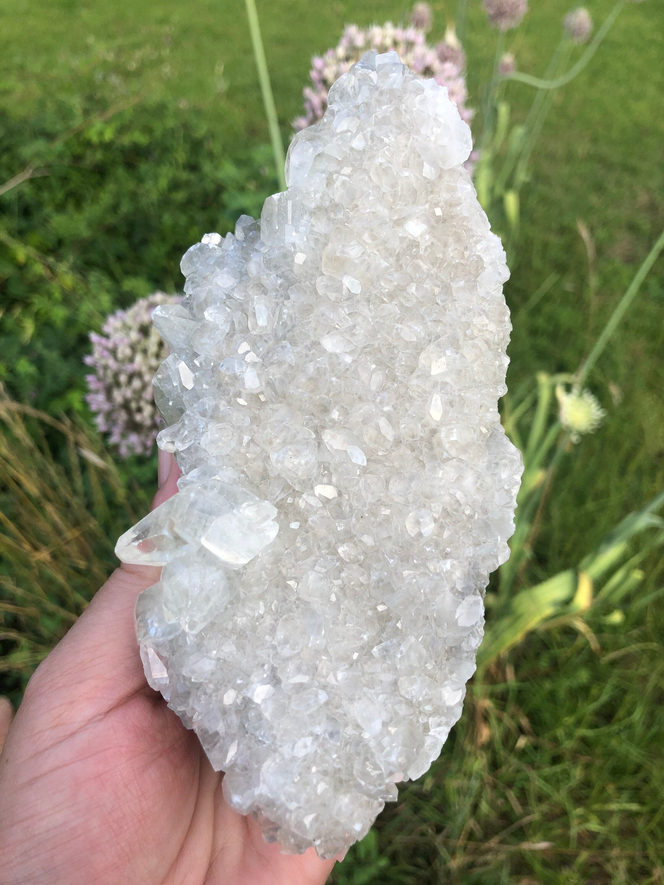 Large Calcite Cluster, Ft Dodge Iowa
