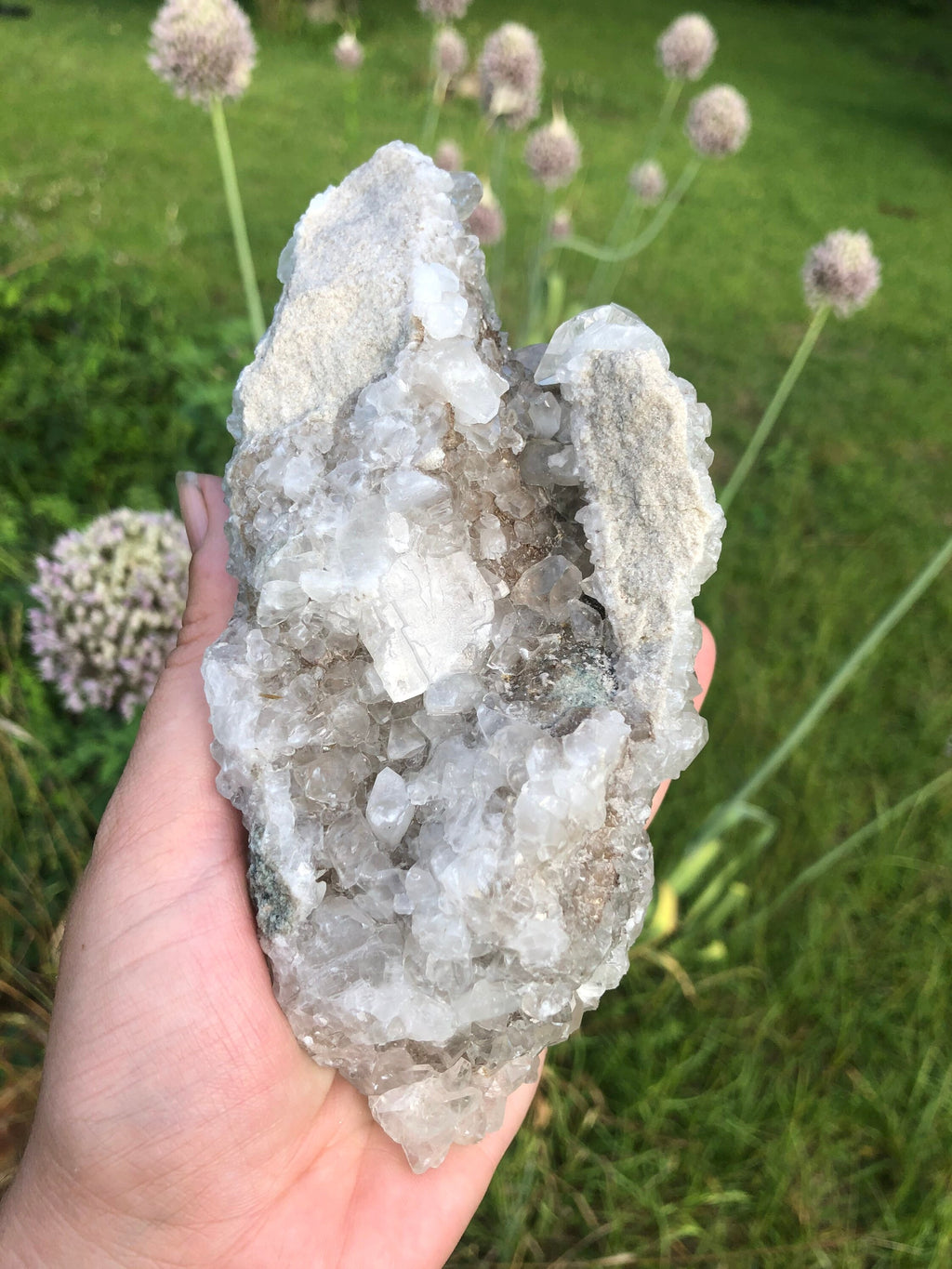 Large Calcite Cluster, Ft Dodge Iowa