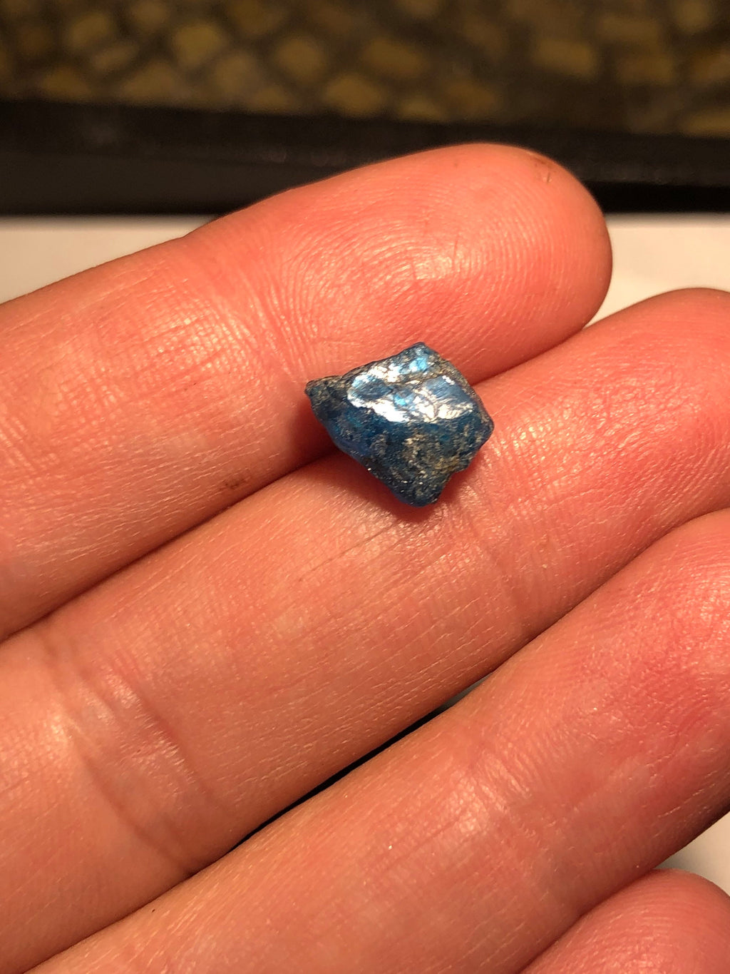 Bulk Blue Apatite Crystals
