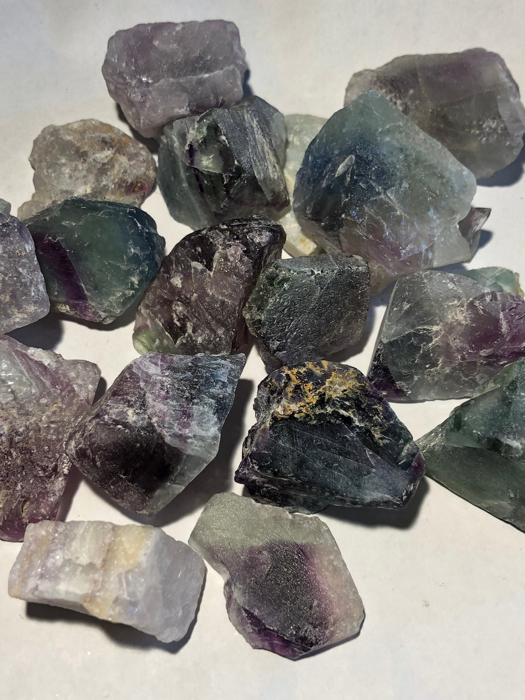 1lb Fluorite Rough Crystals