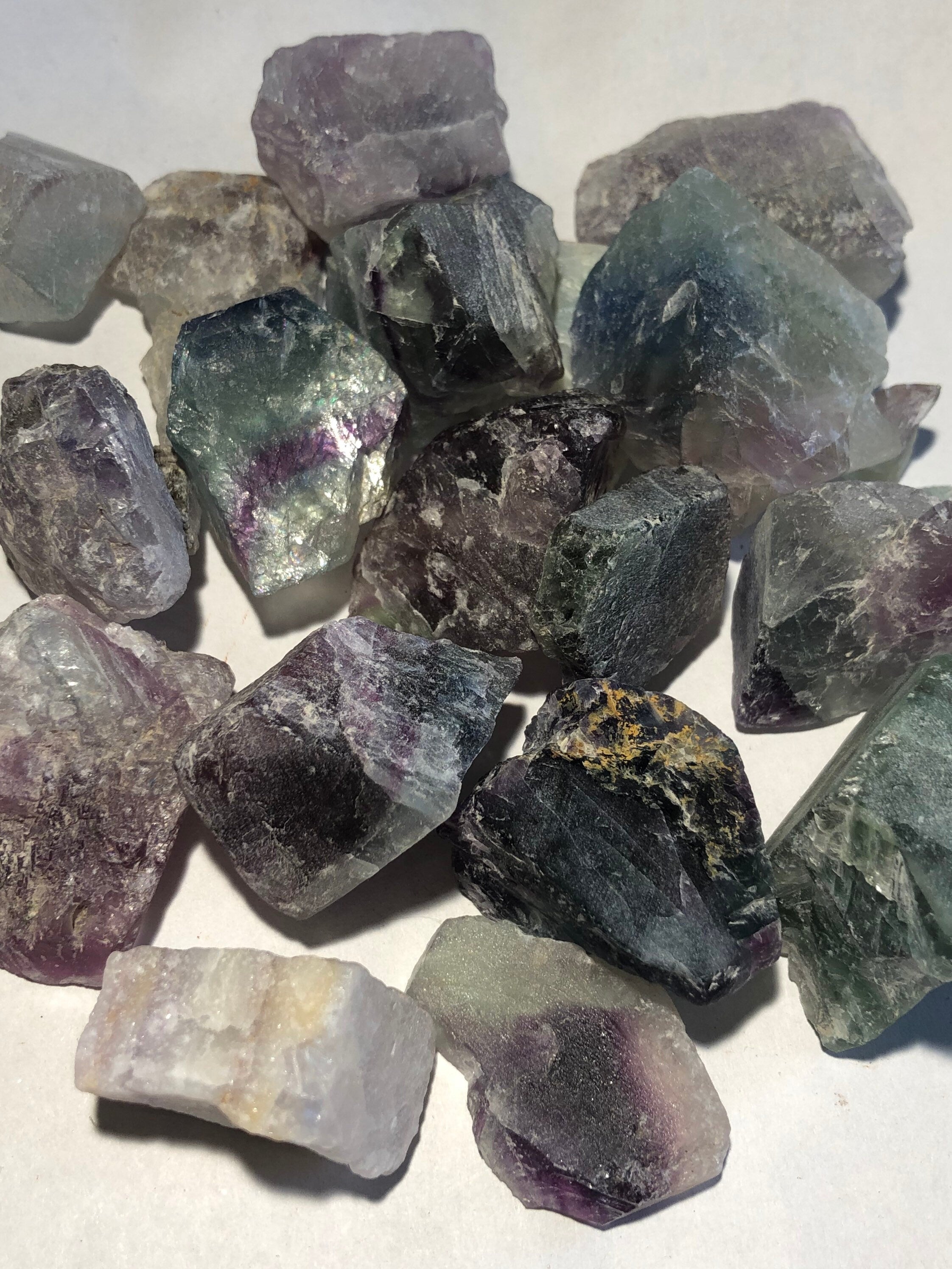 1lb Fluorite Rough Crystals