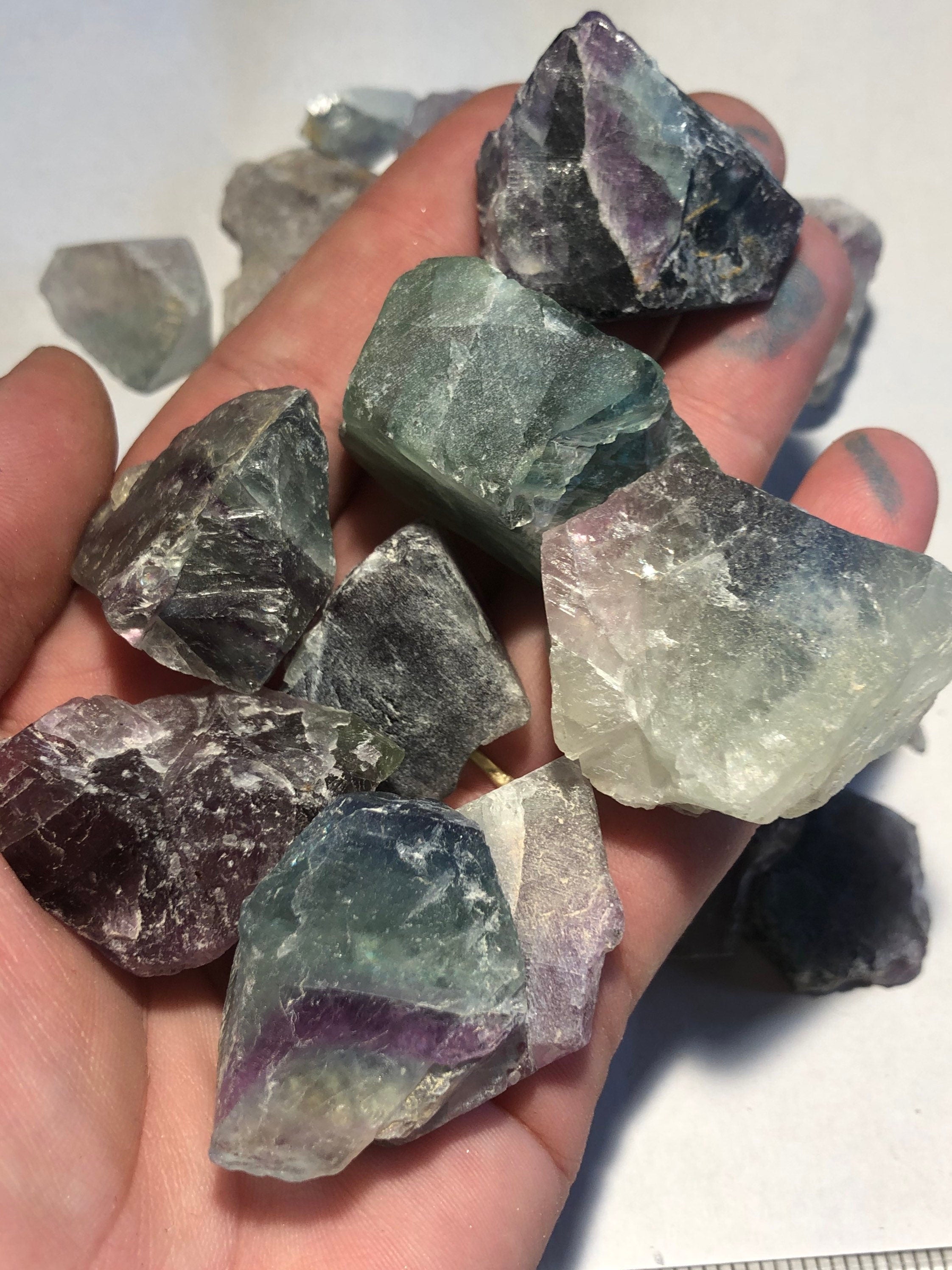 1lb Fluorite Rough Crystals