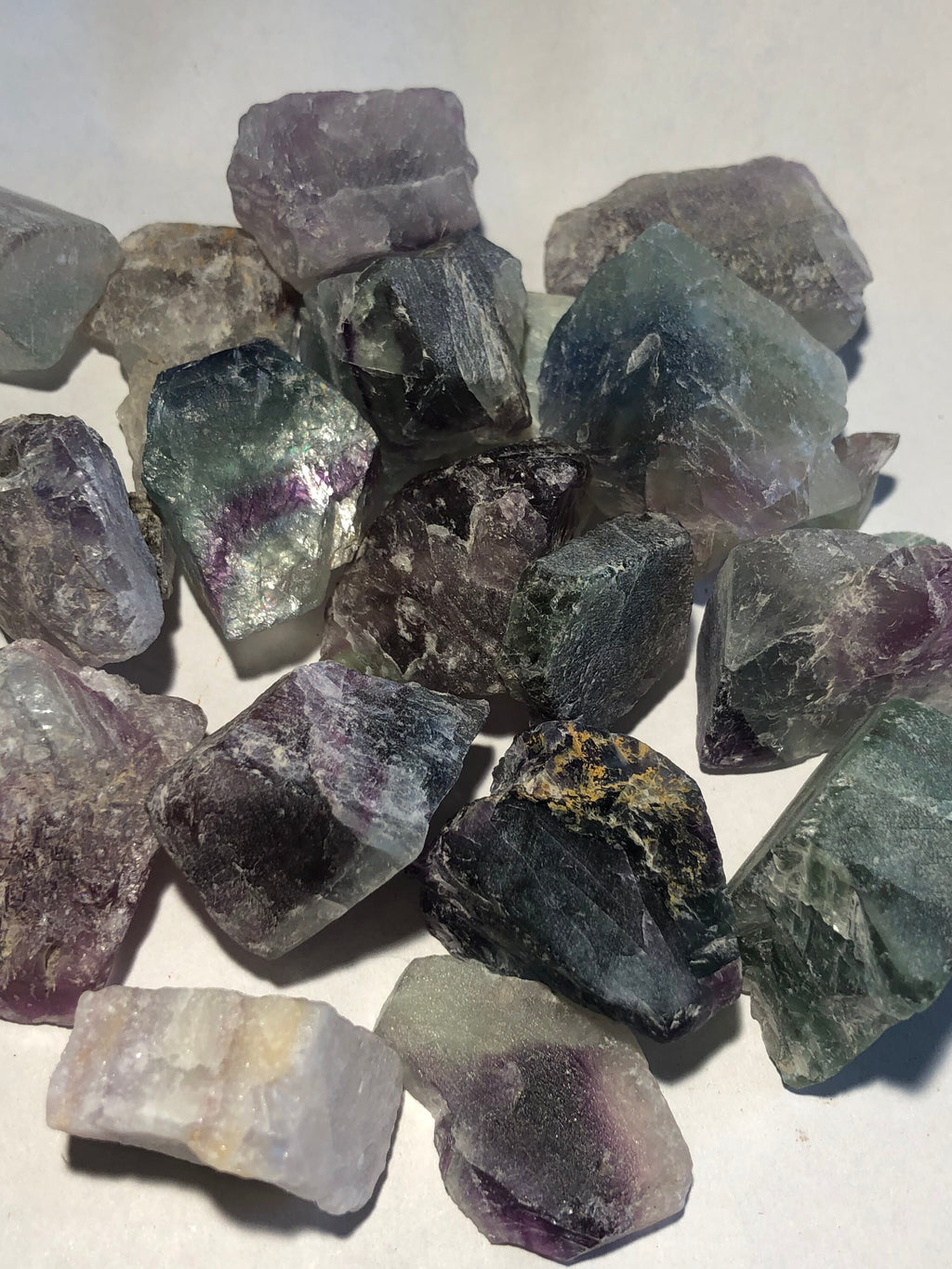 1lb Fluorite Rough Crystals