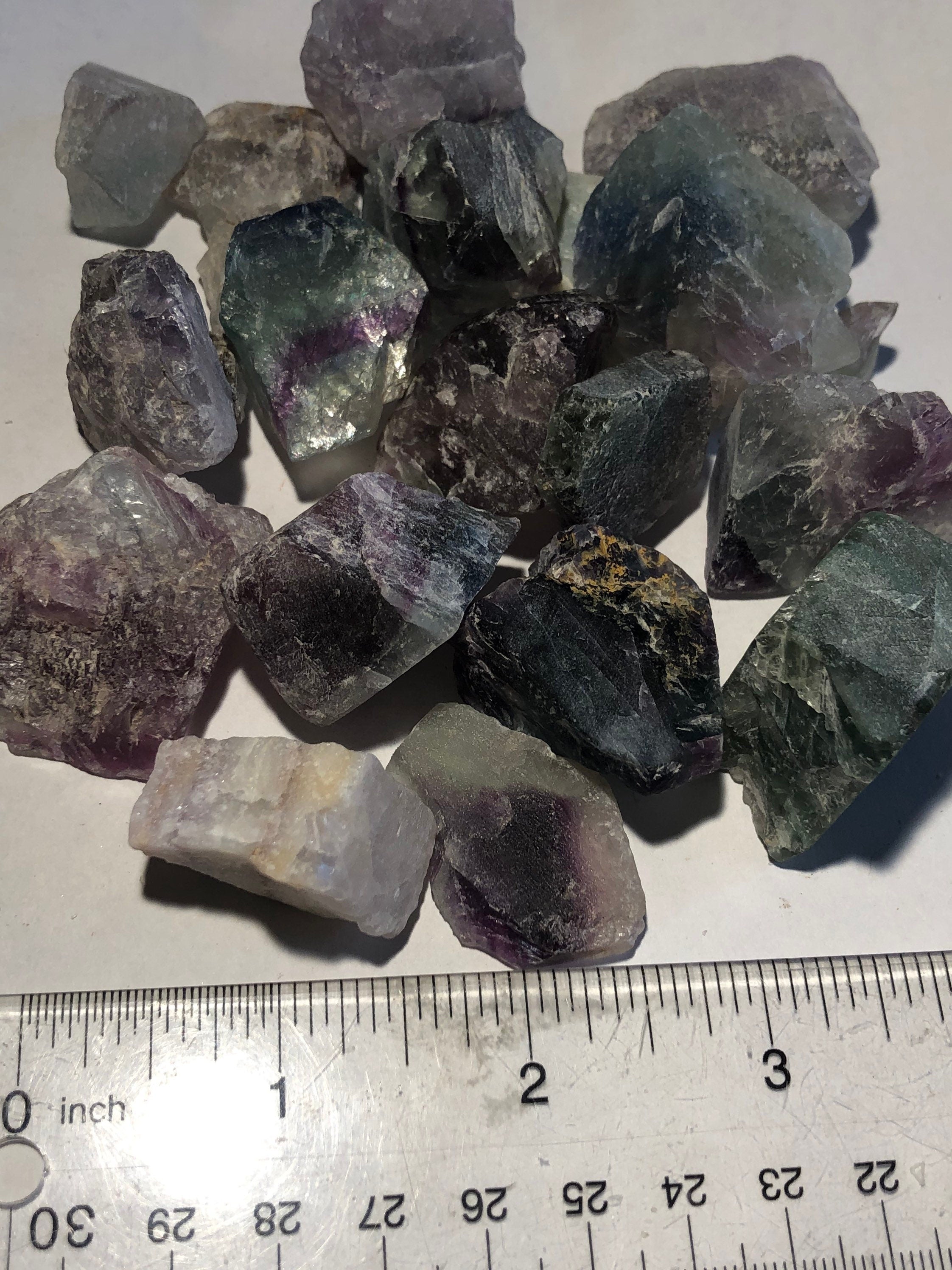 1lb Fluorite Rough Crystals