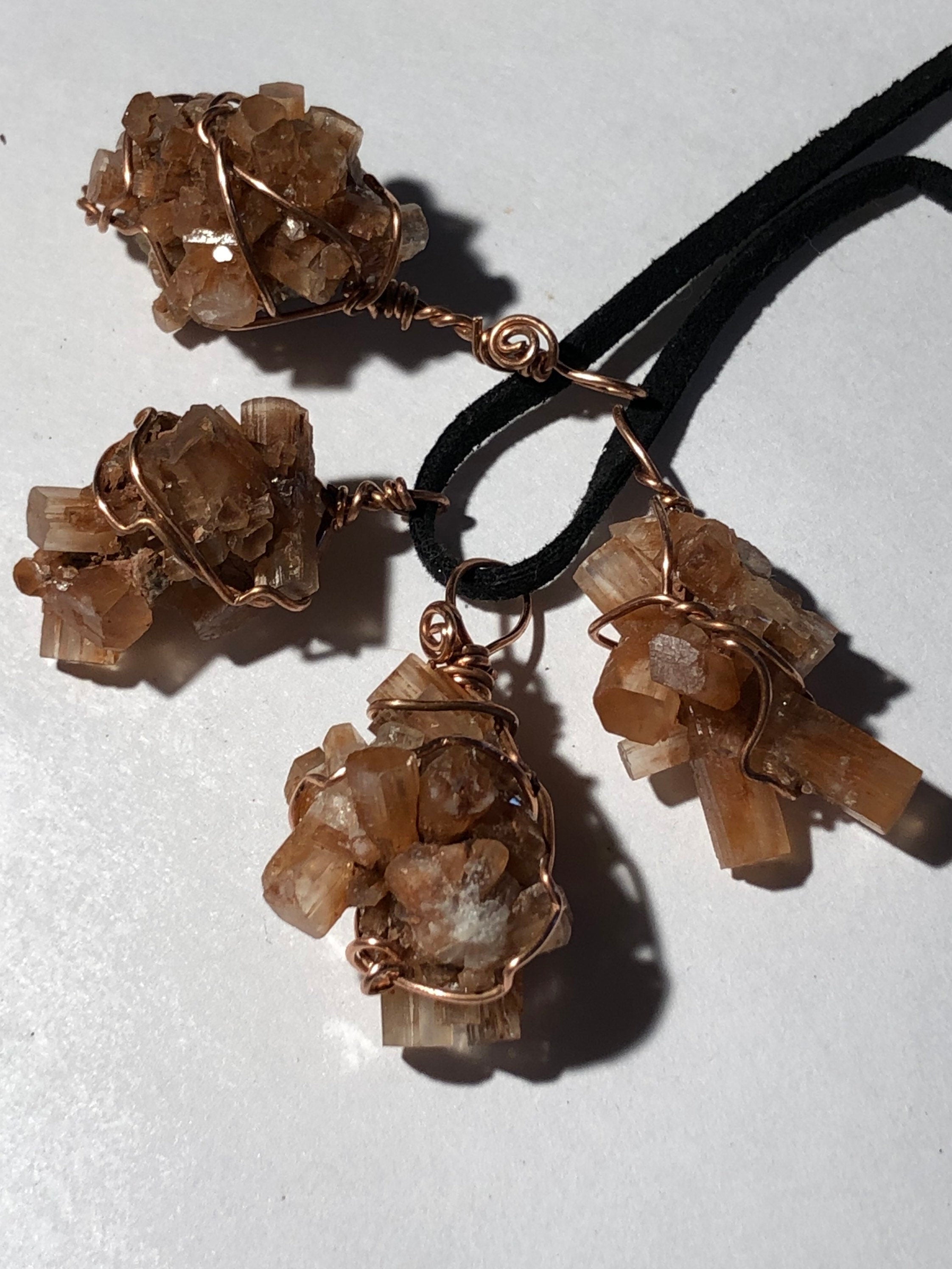 Aragonite Cluster Necklace