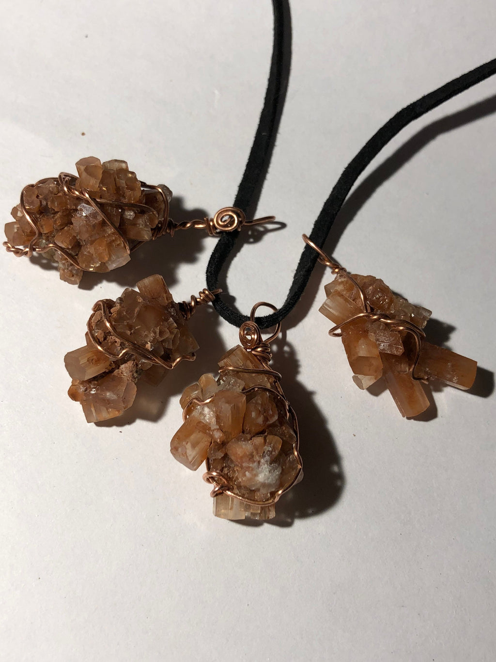 Aragonite Cluster Necklace