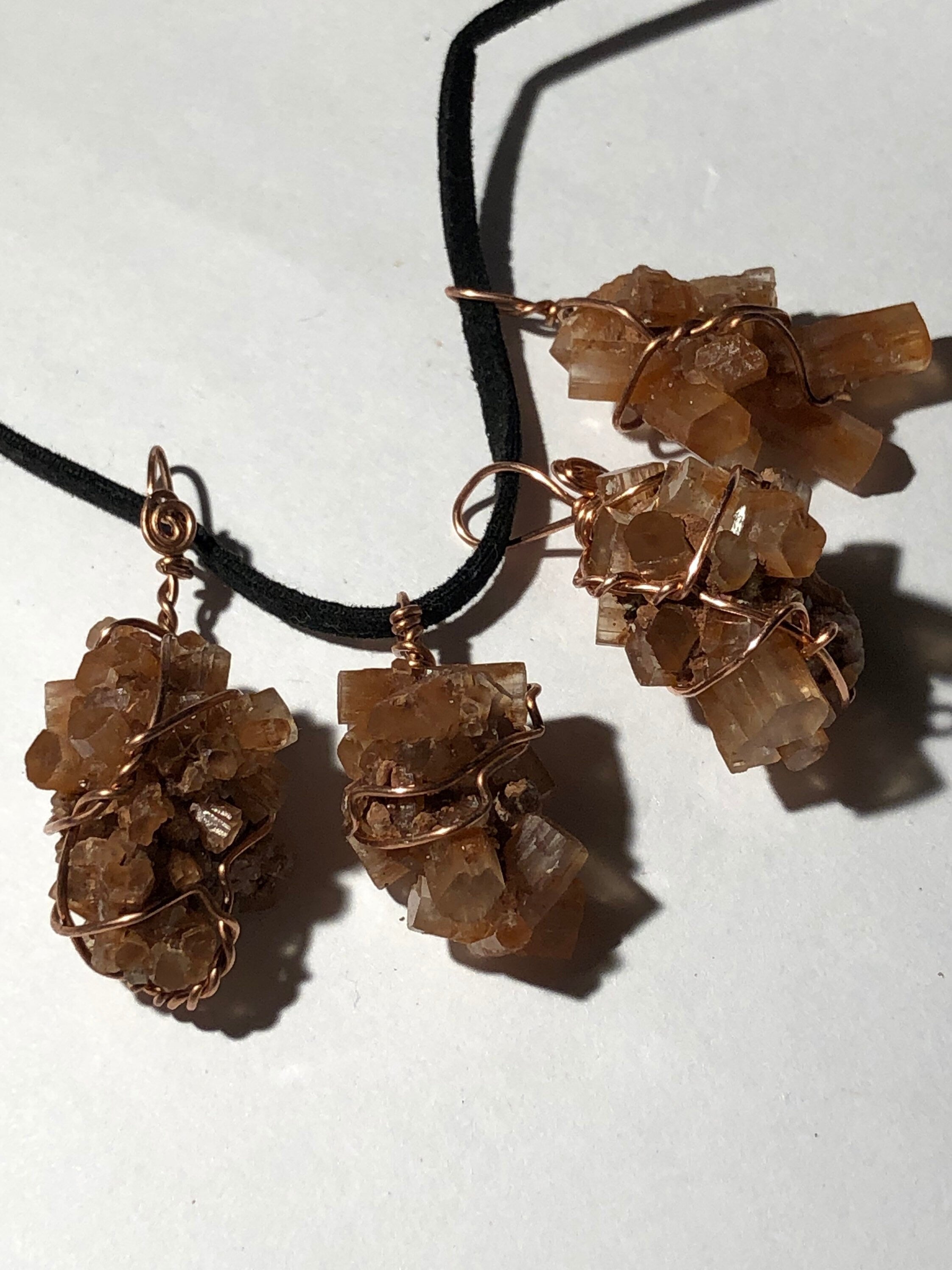 Aragonite Cluster Necklace