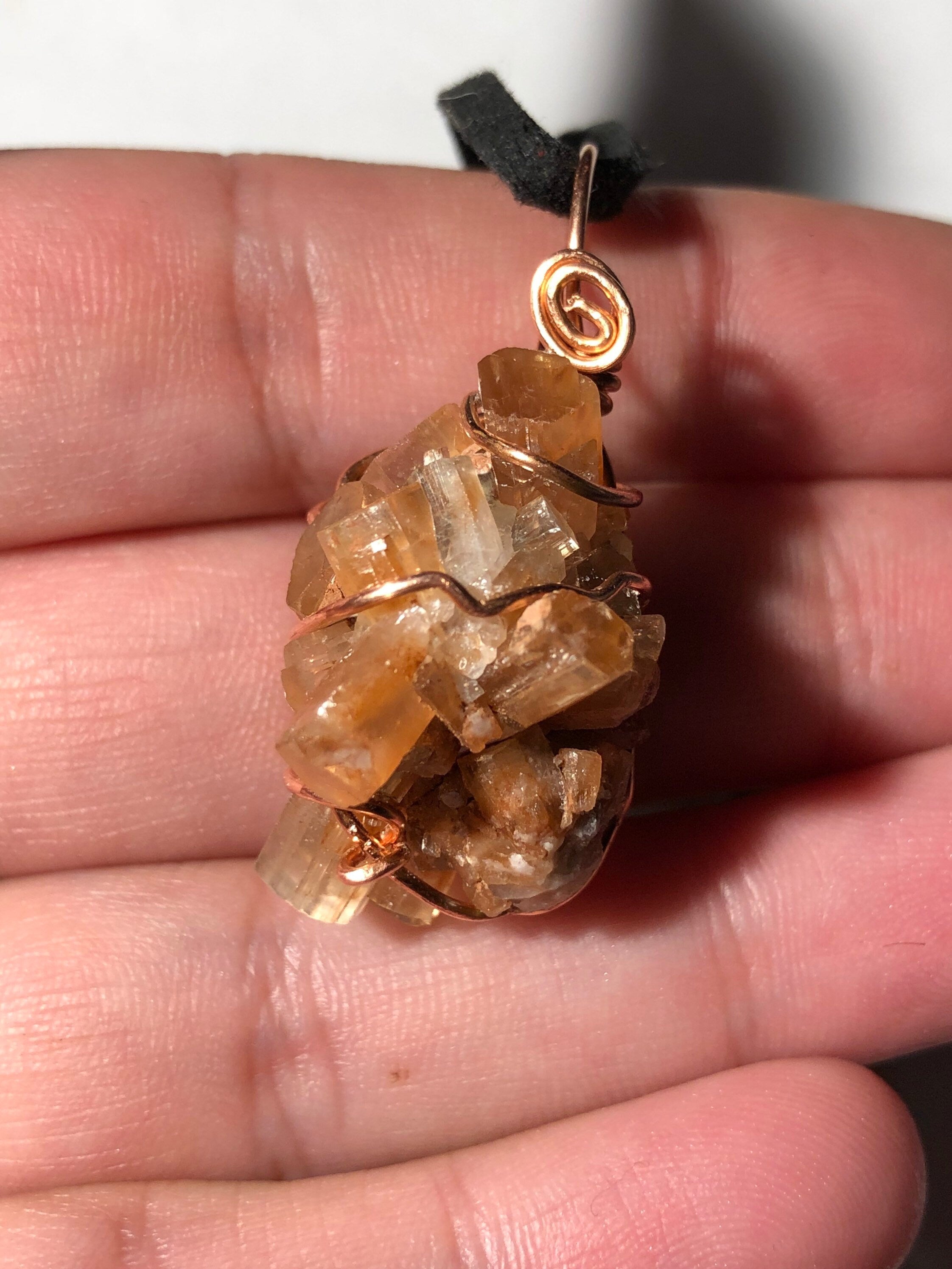 Aragonite Cluster Necklace