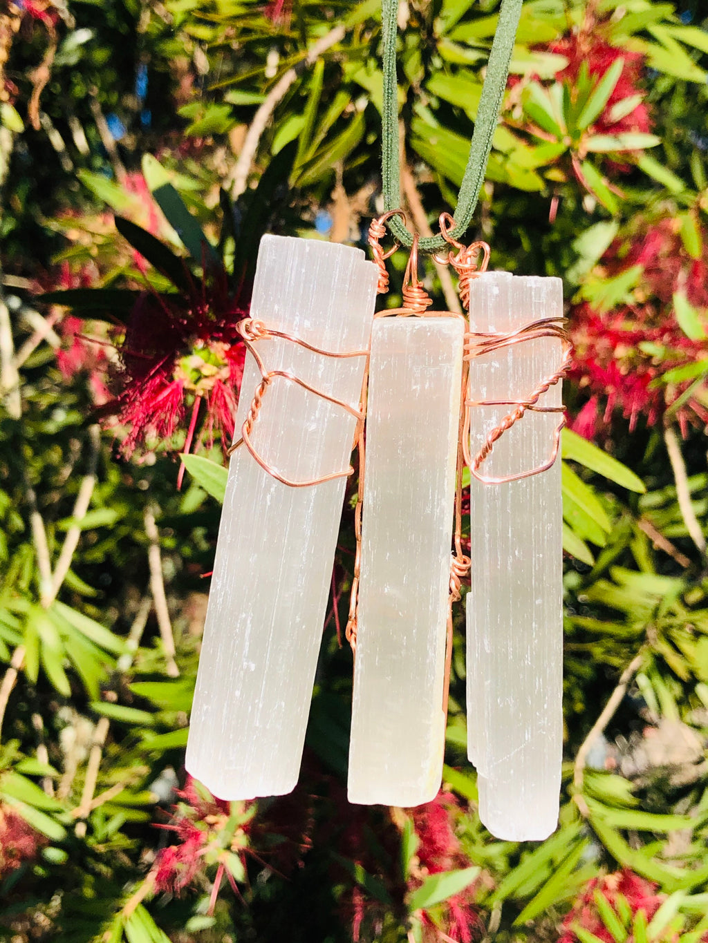 Selenite Necklace