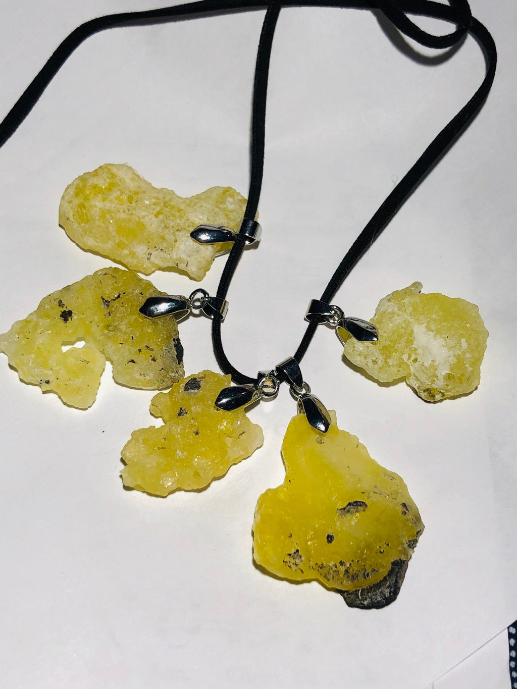 Brucite Crystal Pendant