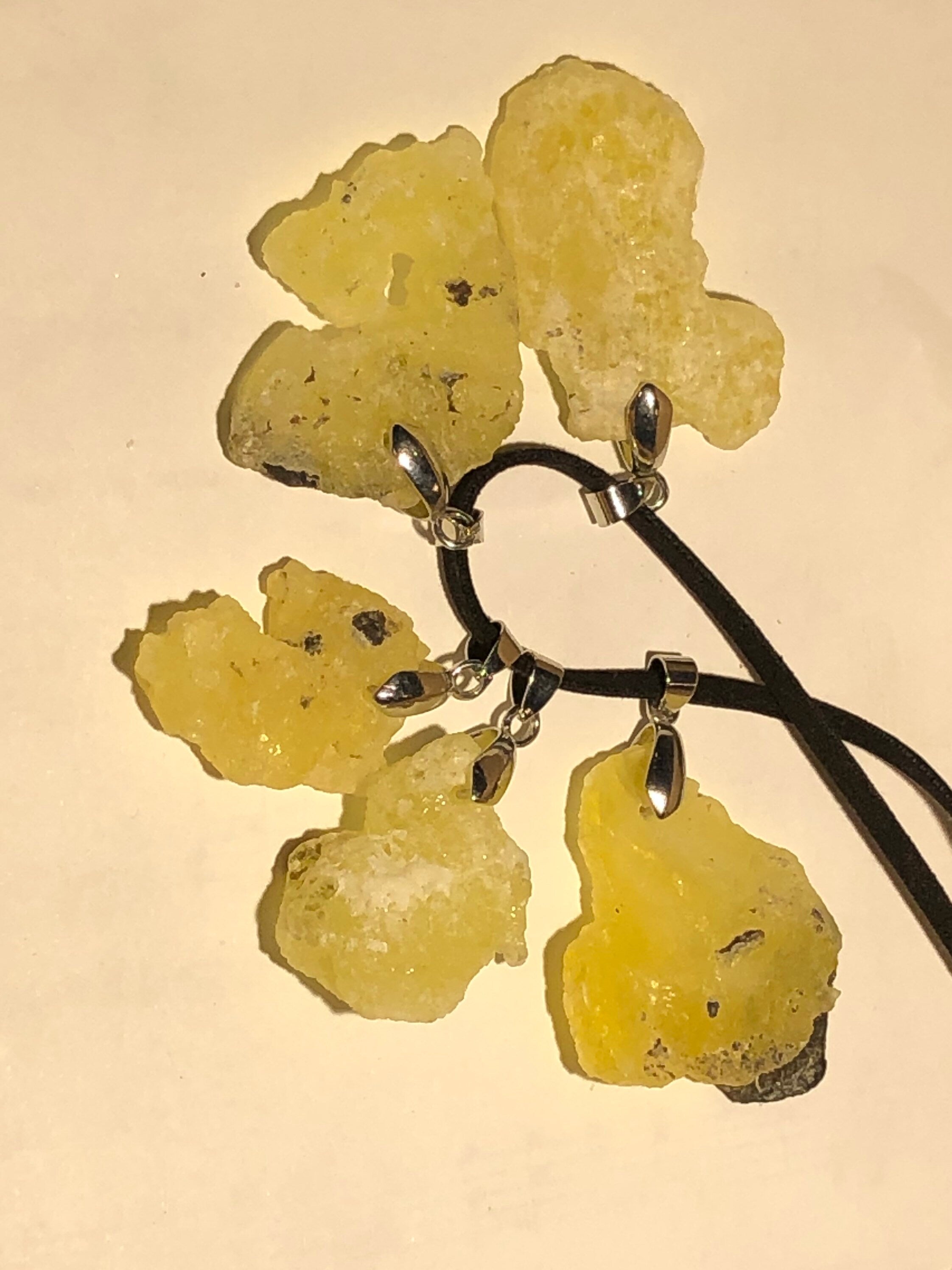 Brucite Crystal Pendant