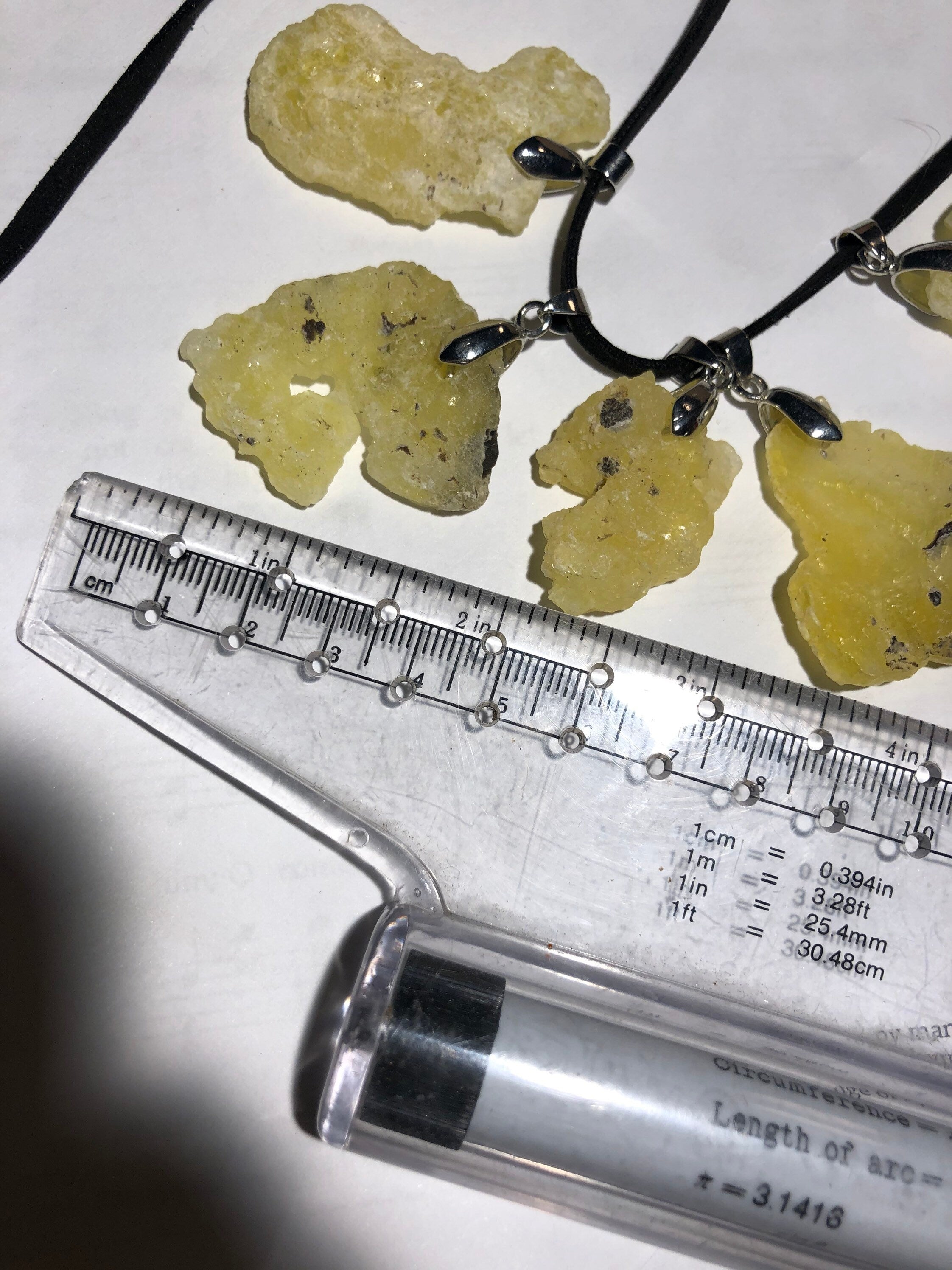 Brucite Crystal Pendant