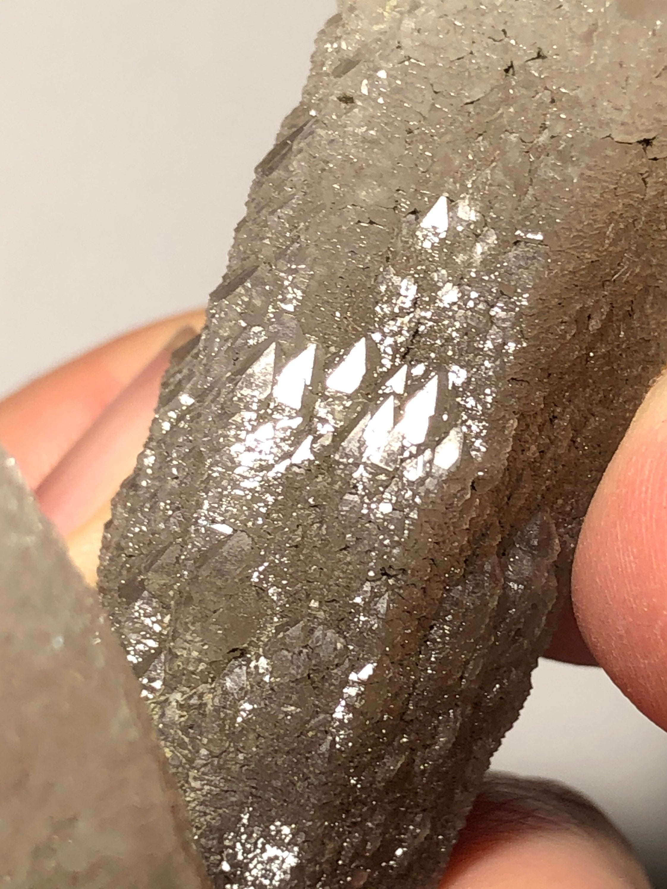 Three Quartz Crystals Cluster, Cool Zoning and Form Dalnegorsk Russia