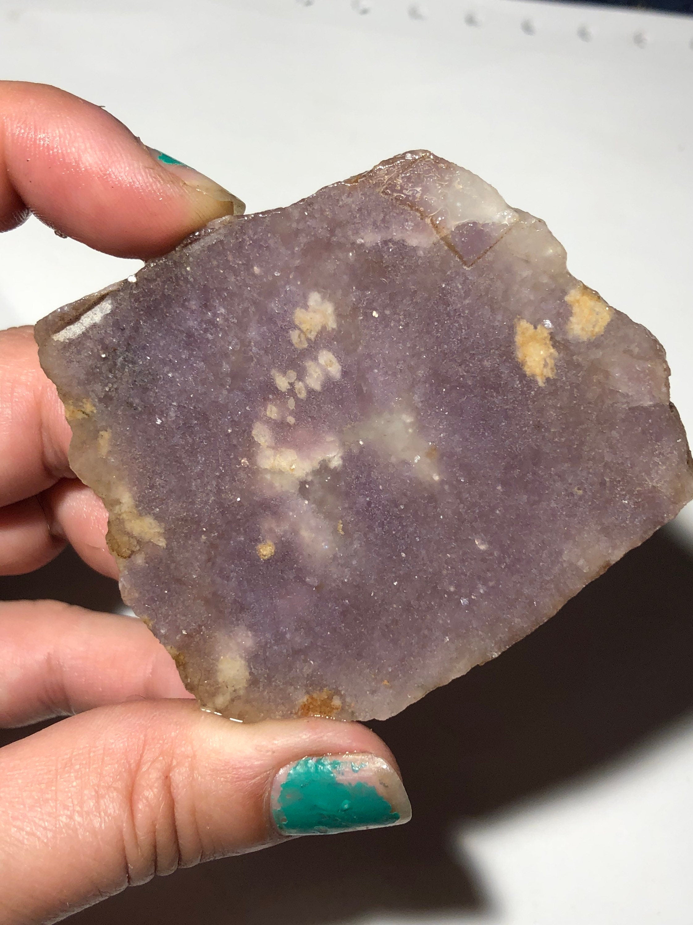 Gemmy Lepidolite Slab from Colorado