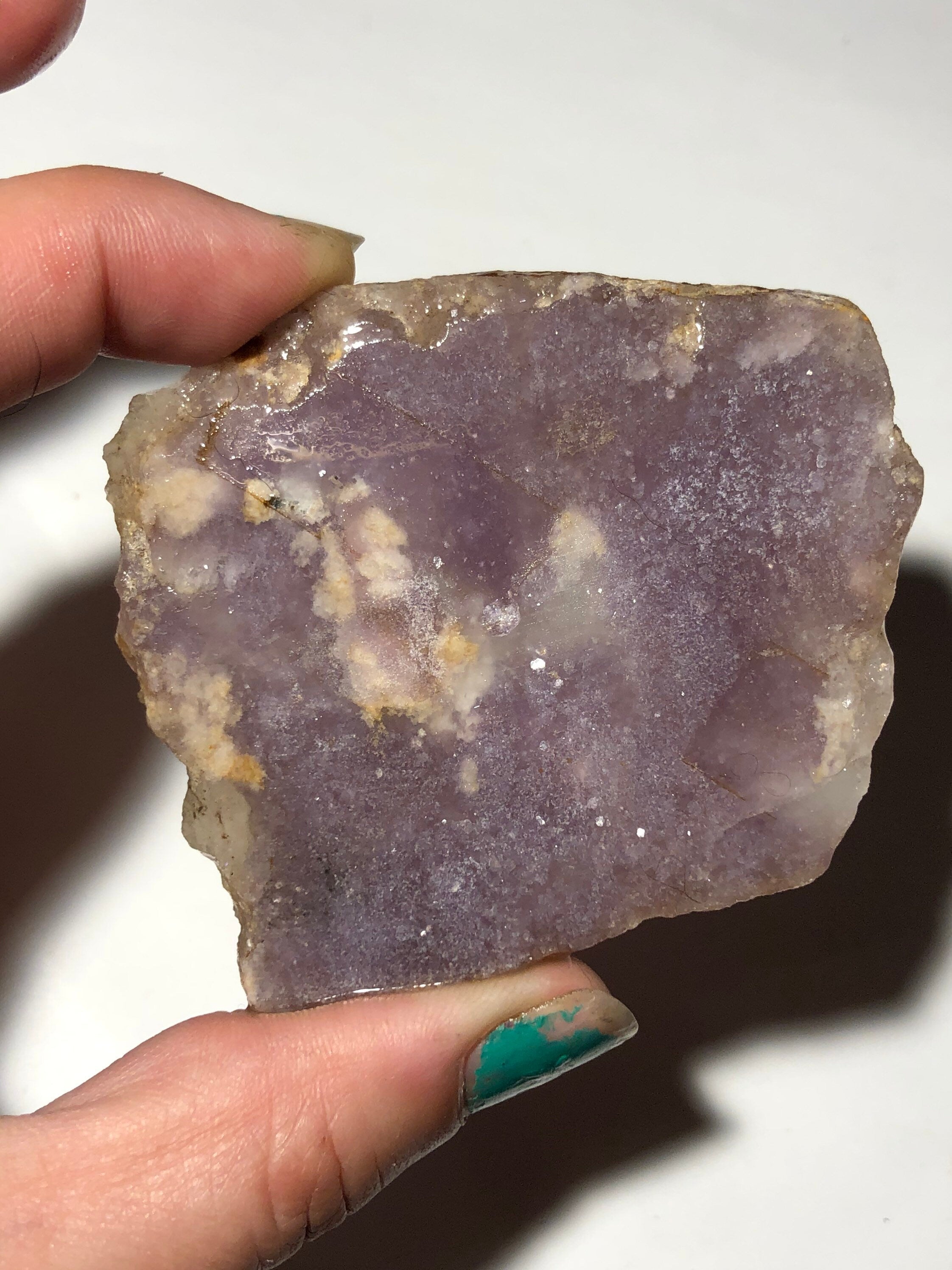 Gemmy Lepidolite Slab from Colorado