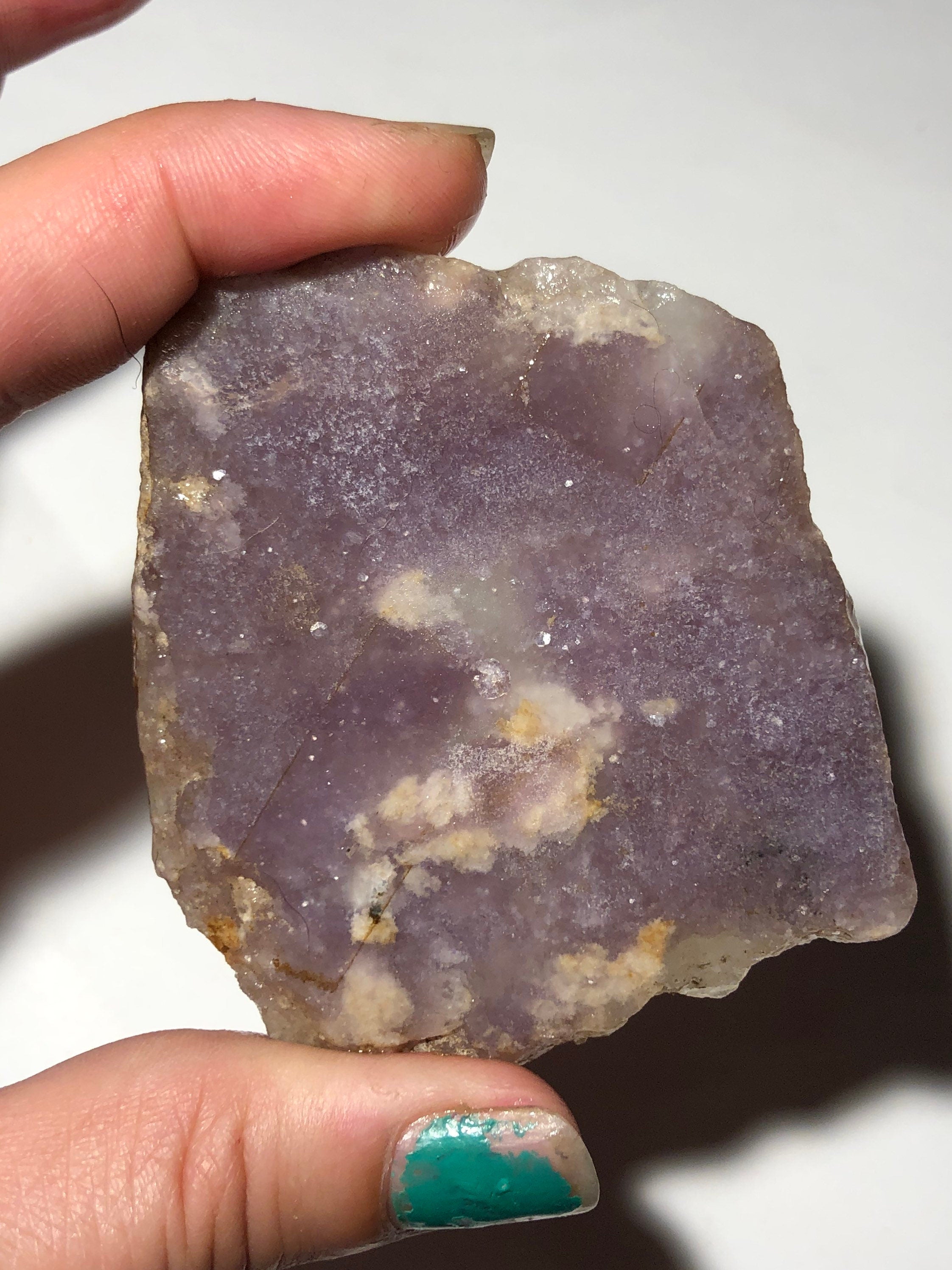 Gemmy Lepidolite Slab from Colorado