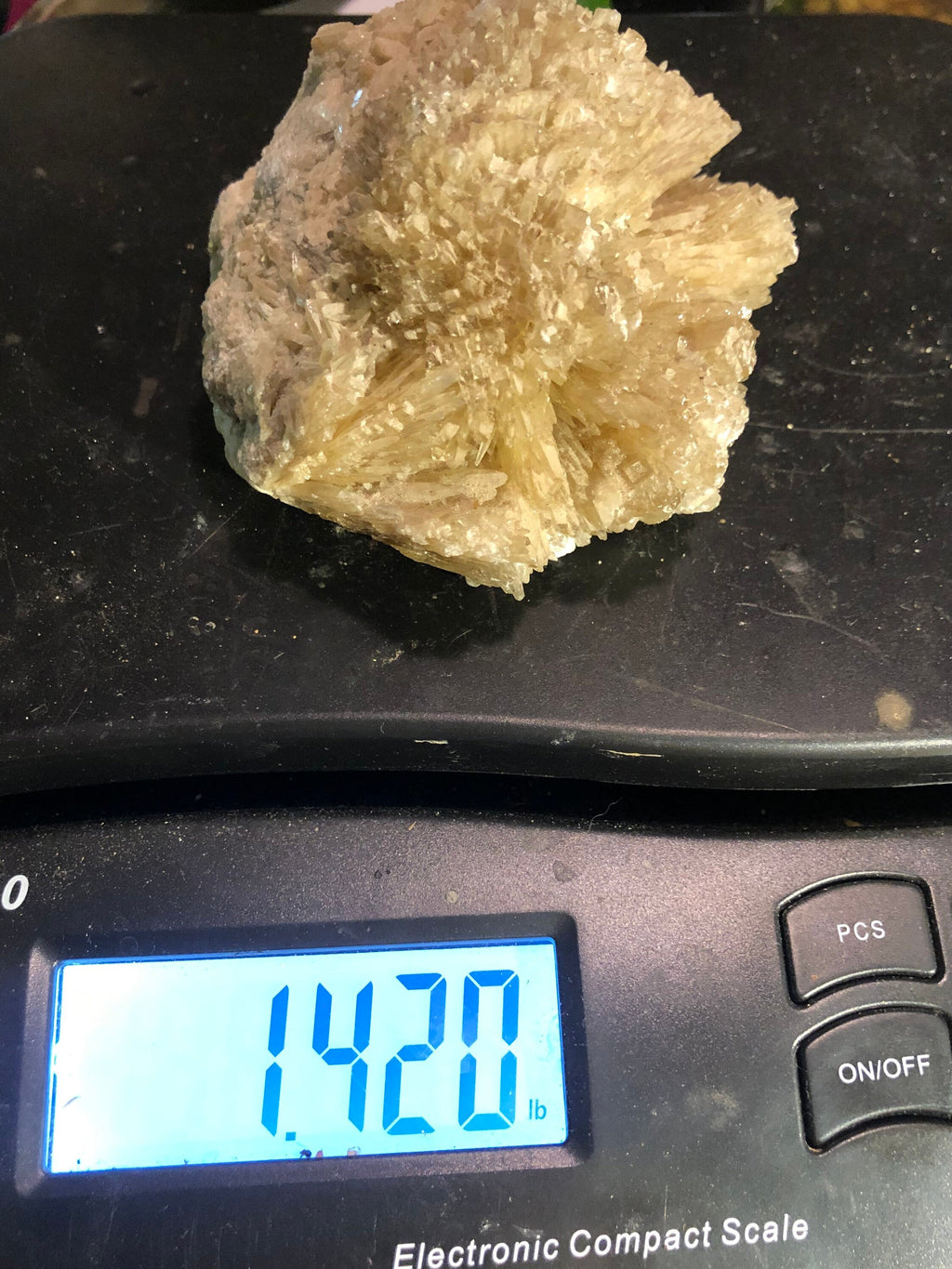 Large Gemmy Calcite Cluster Florida,