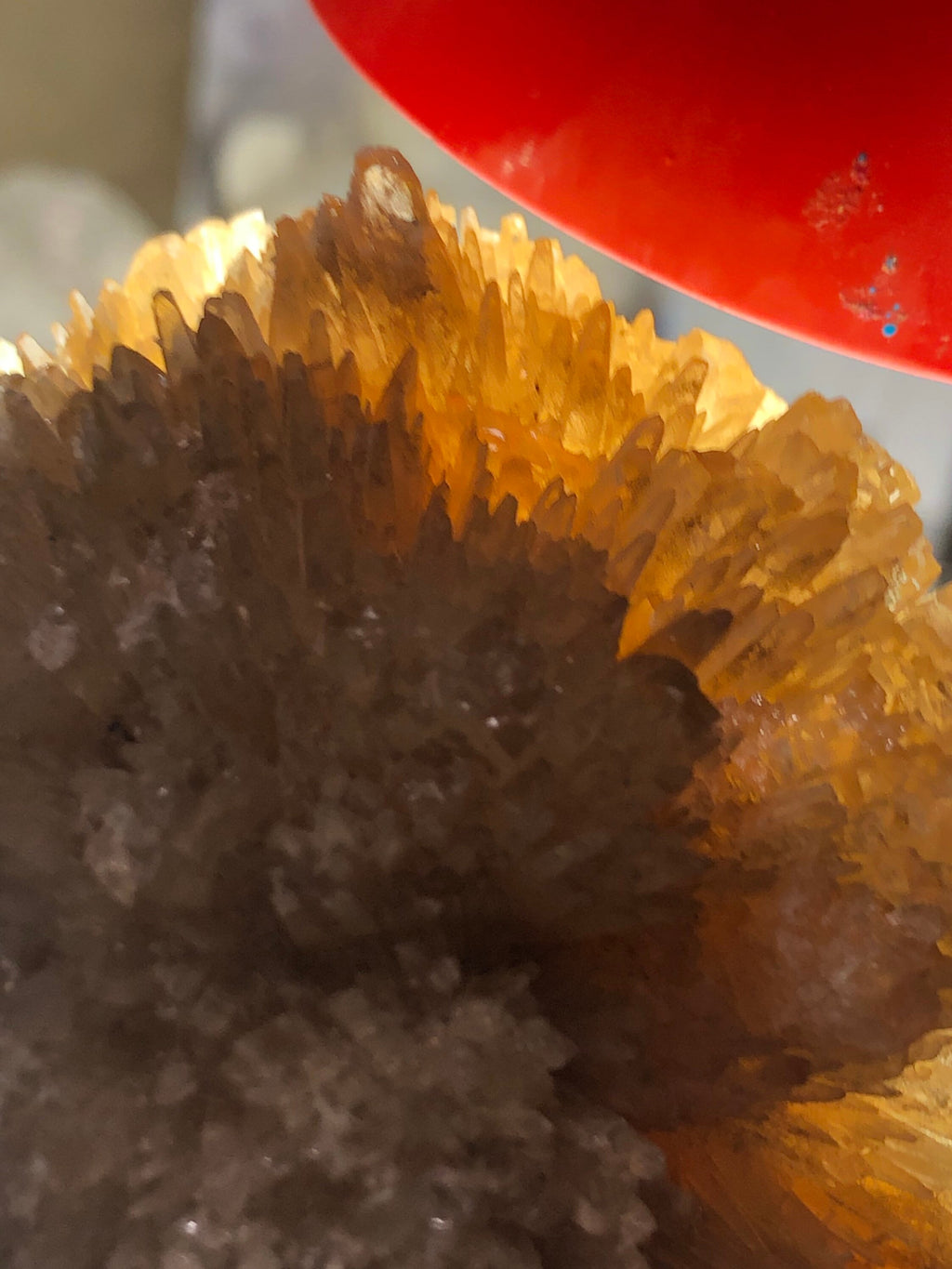 Large Gemmy Calcite Cluster Florida,