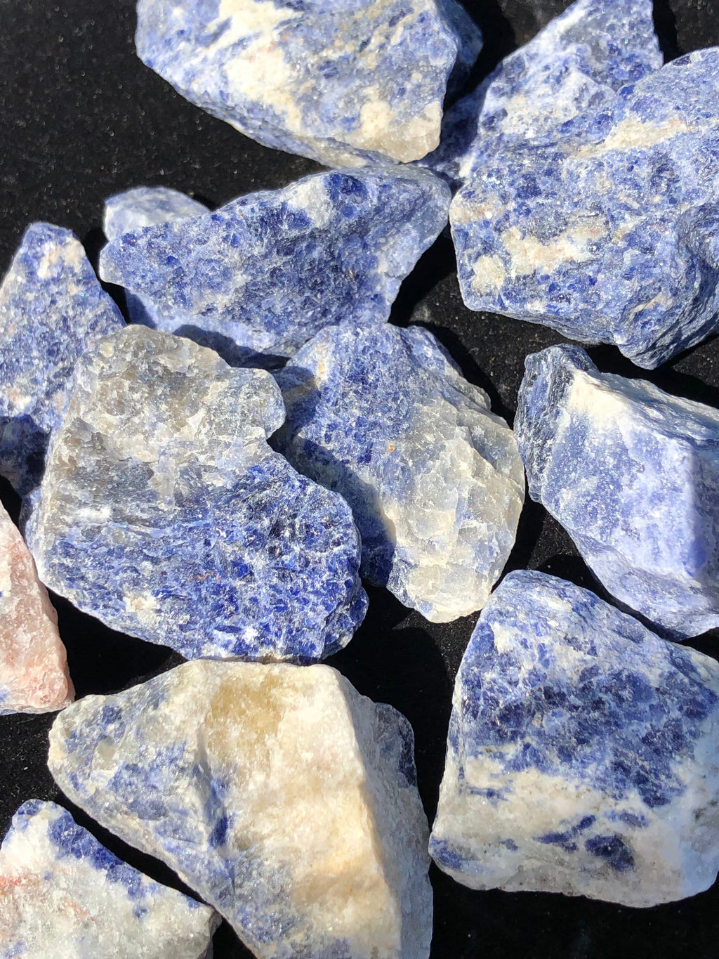 1lb Sodalite Rough Crystals