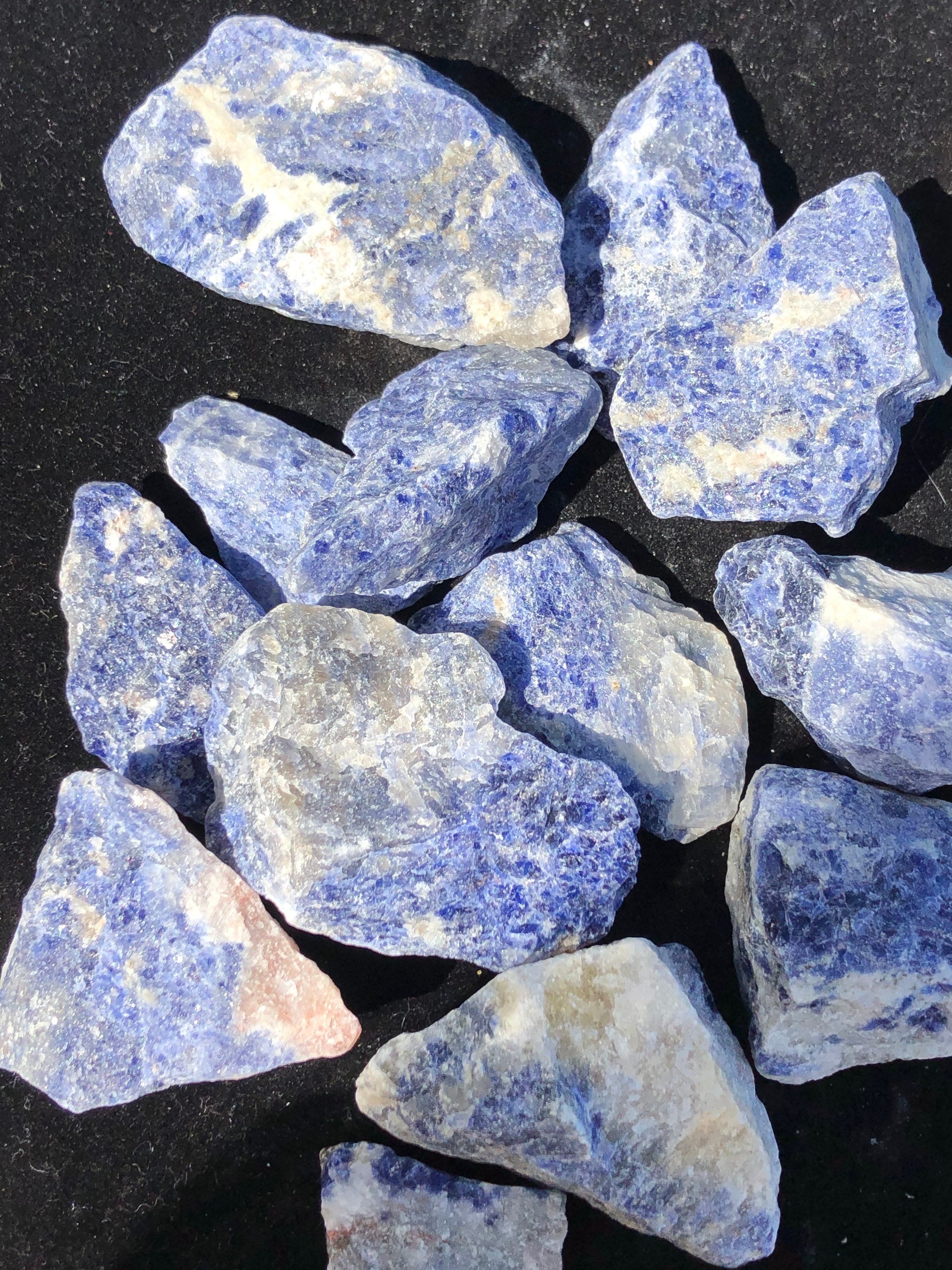 1lb Sodalite Rough Crystals