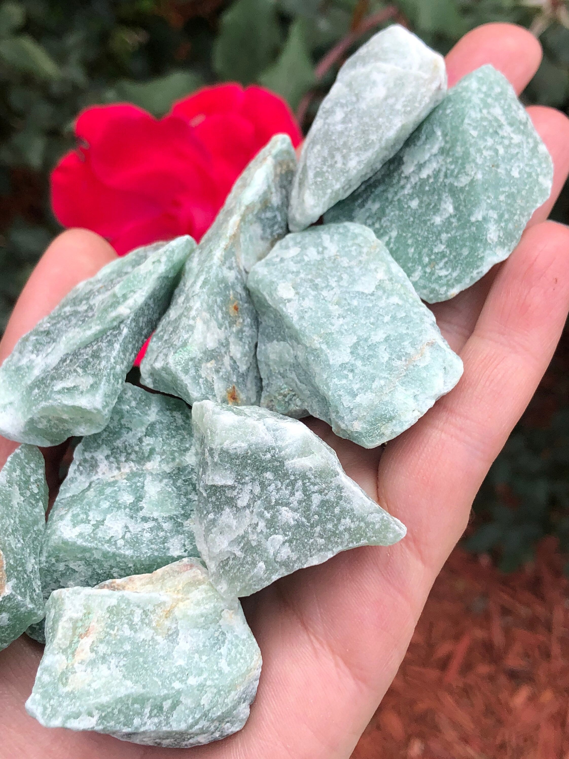 1lb Green Aventurine Stones