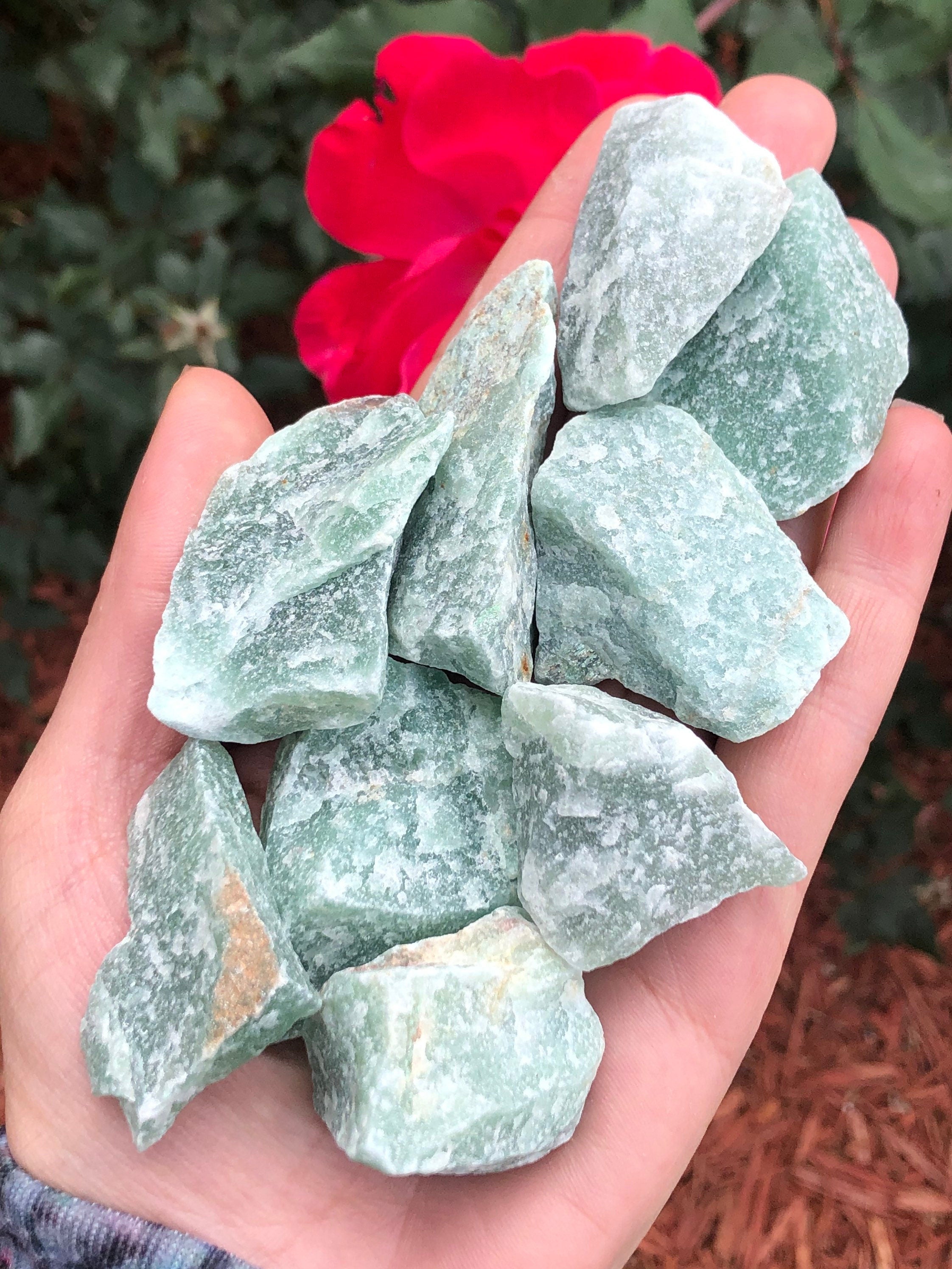 1lb Green Aventurine Stones
