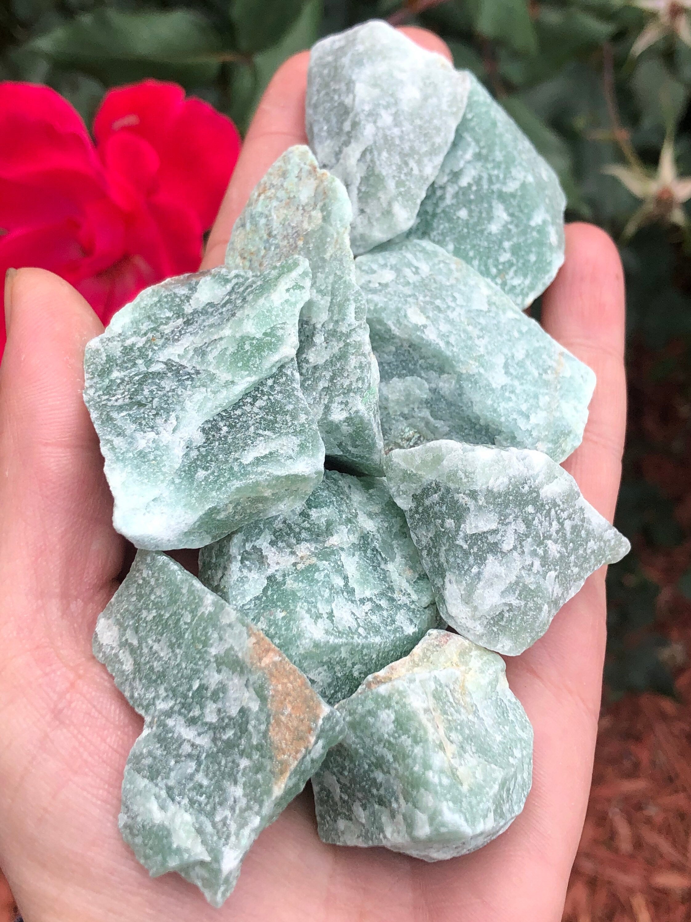 1lb Green Aventurine Stones