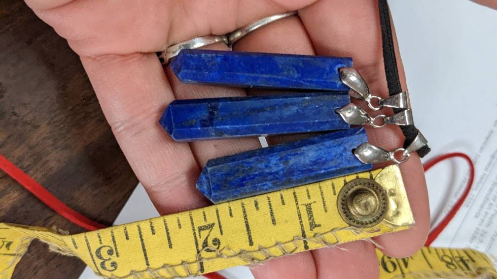 Lapis Lazuli Crystal Necklace