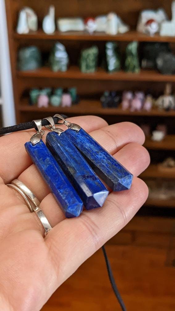 Lapis Lazuli Crystal Necklace