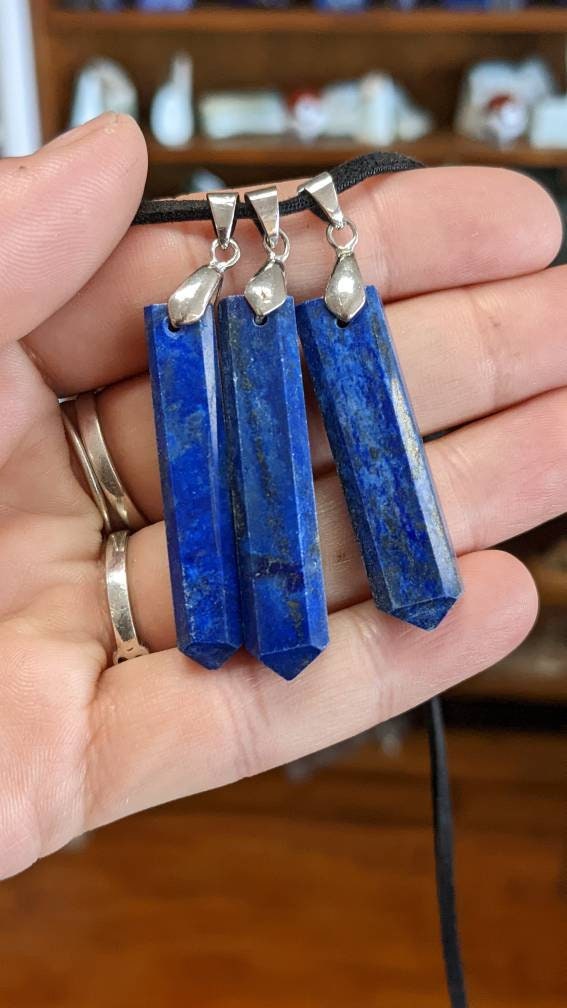 Lapis Lazuli Crystal Necklace
