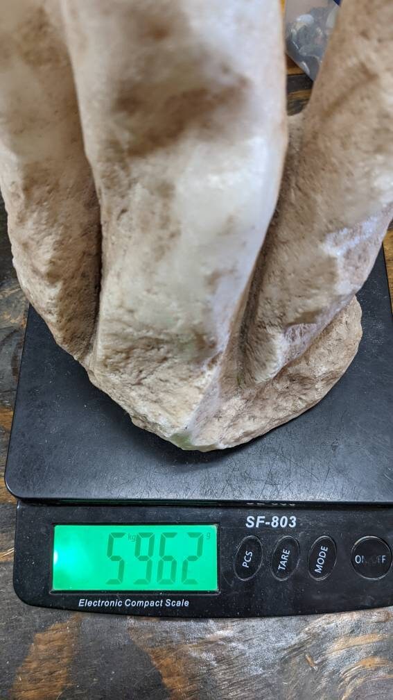 Big Stand up Tri Point Calcite Crystal from Three Gorges Dam China