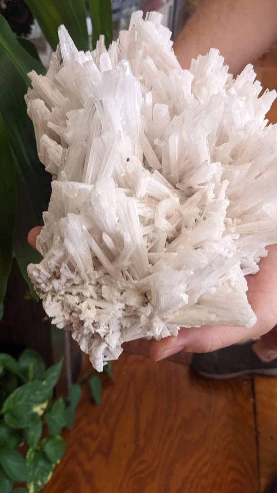 Huge 7.3lb Scolecite Crystal Cluster
